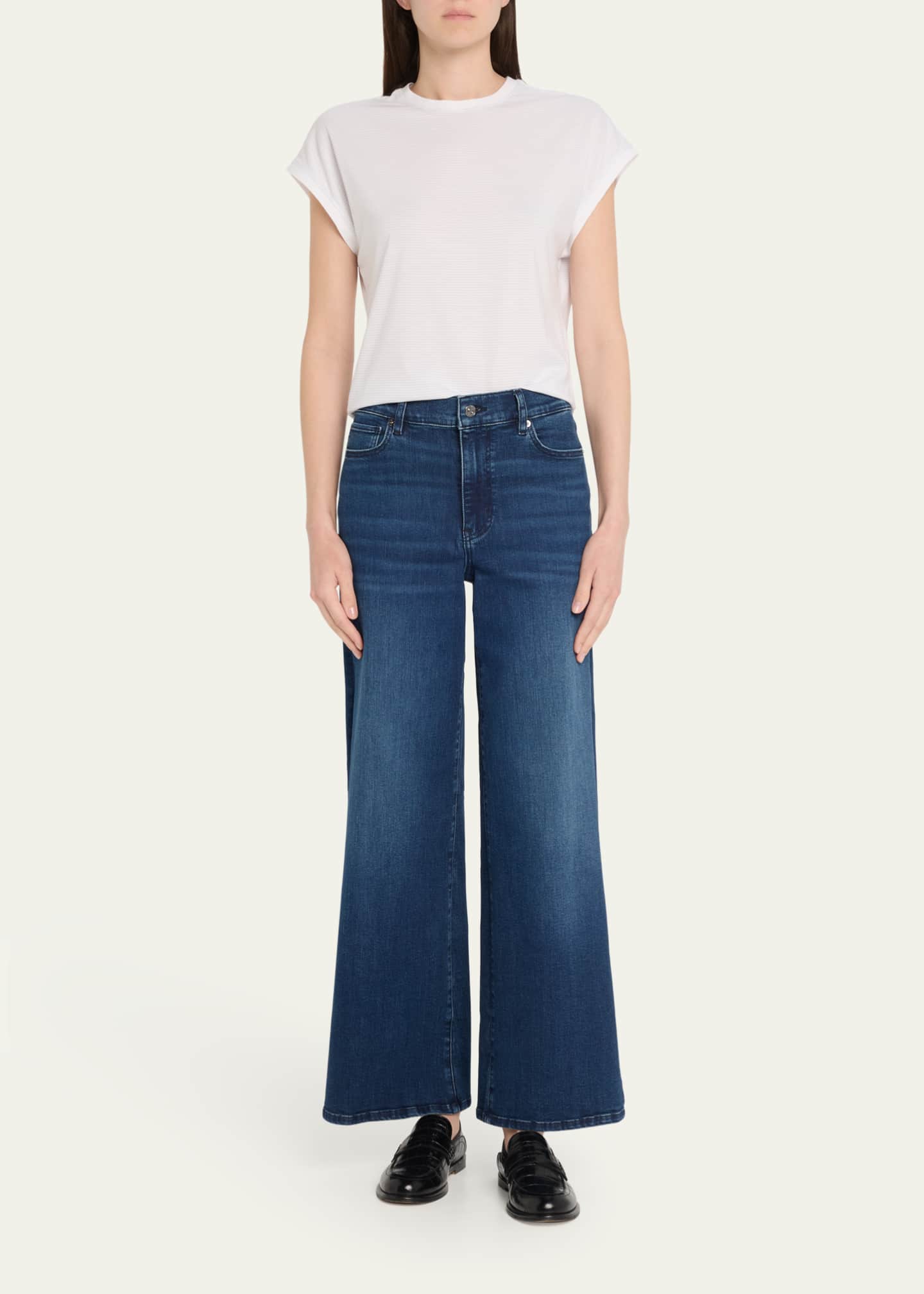FRAME Le Slim Palazzo Jeans Image 2 of 5