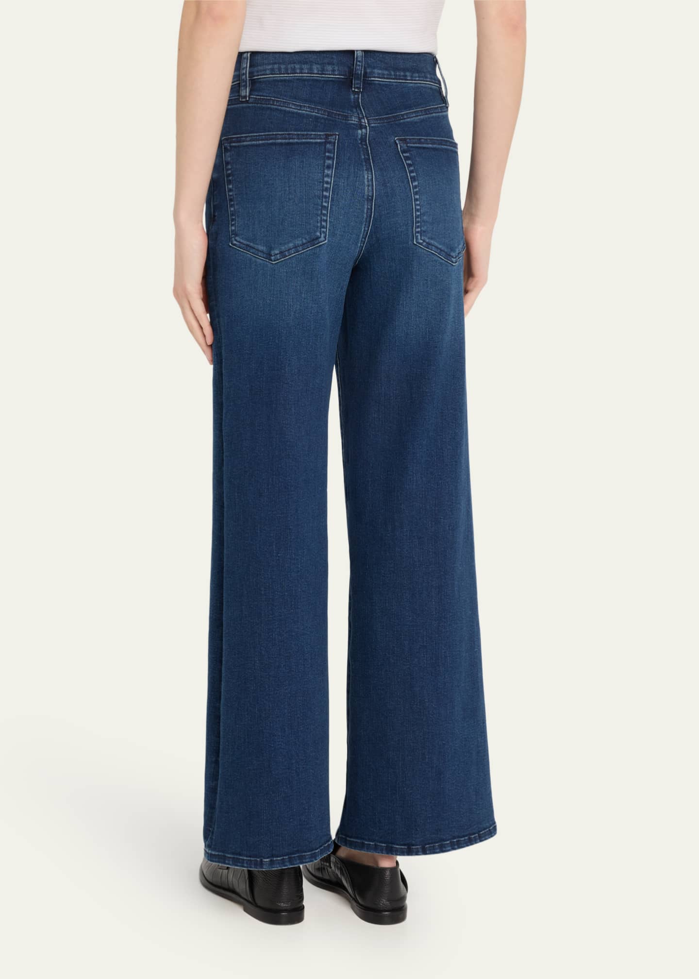 FRAME Le Slim Palazzo Jeans Image 3 of 5