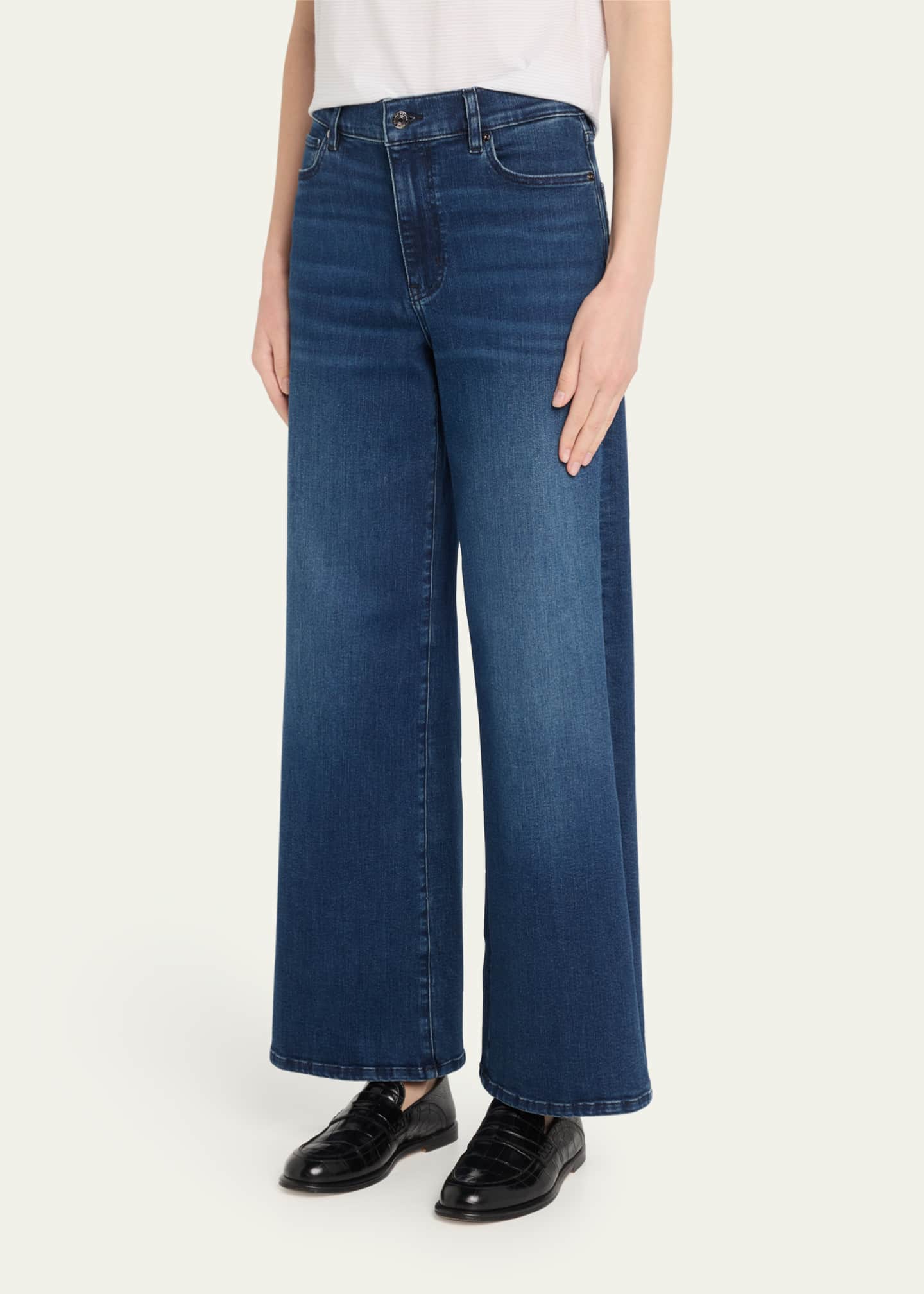 FRAME Le Slim Palazzo Jeans Image 4 of 5