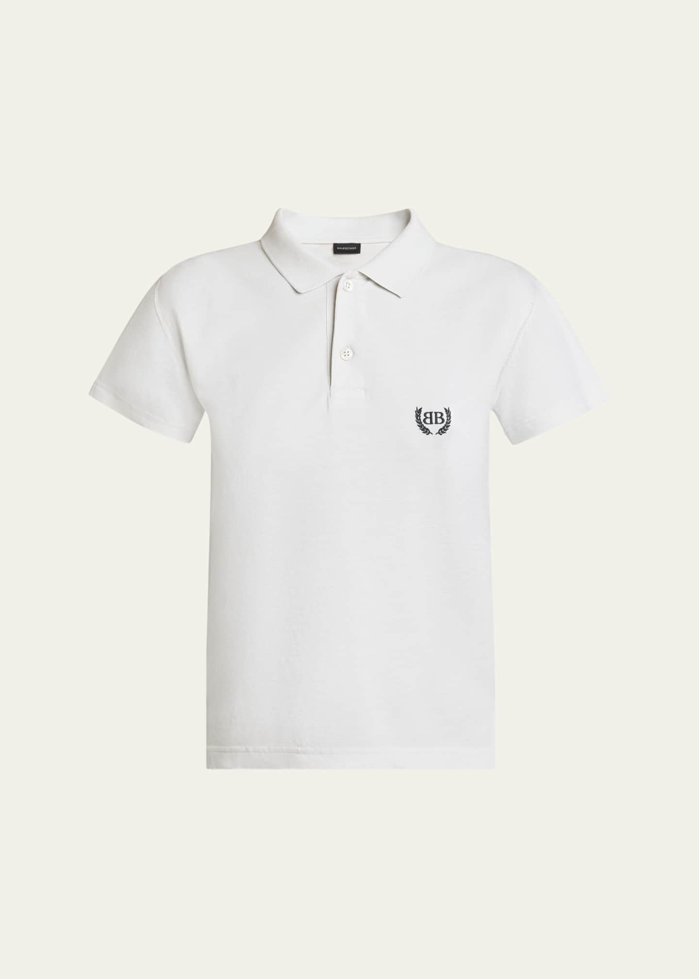 Balenciaga Fitted Polo Shirt Image 1 of 5