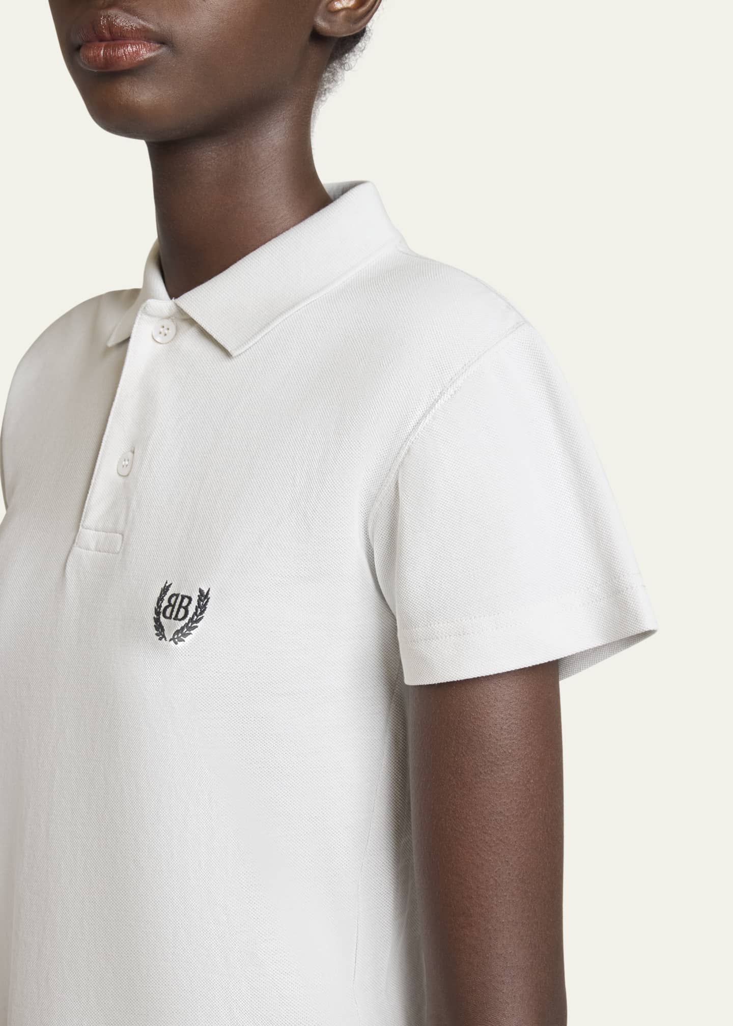 Balenciaga Fitted Polo Shirt Image 5 of 5