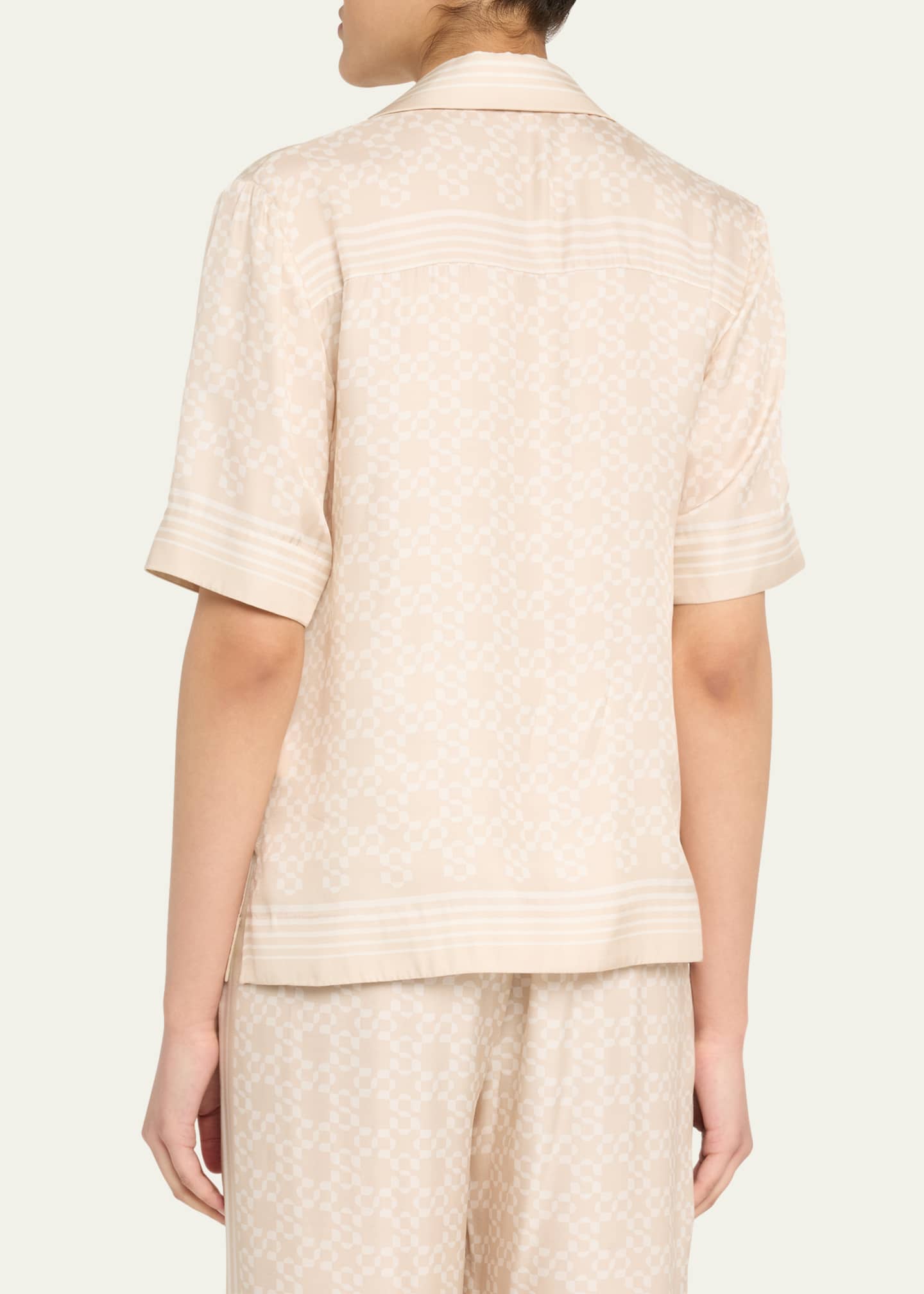 SIMKHAI Koda Button-Front Shirt Image 3 of 5