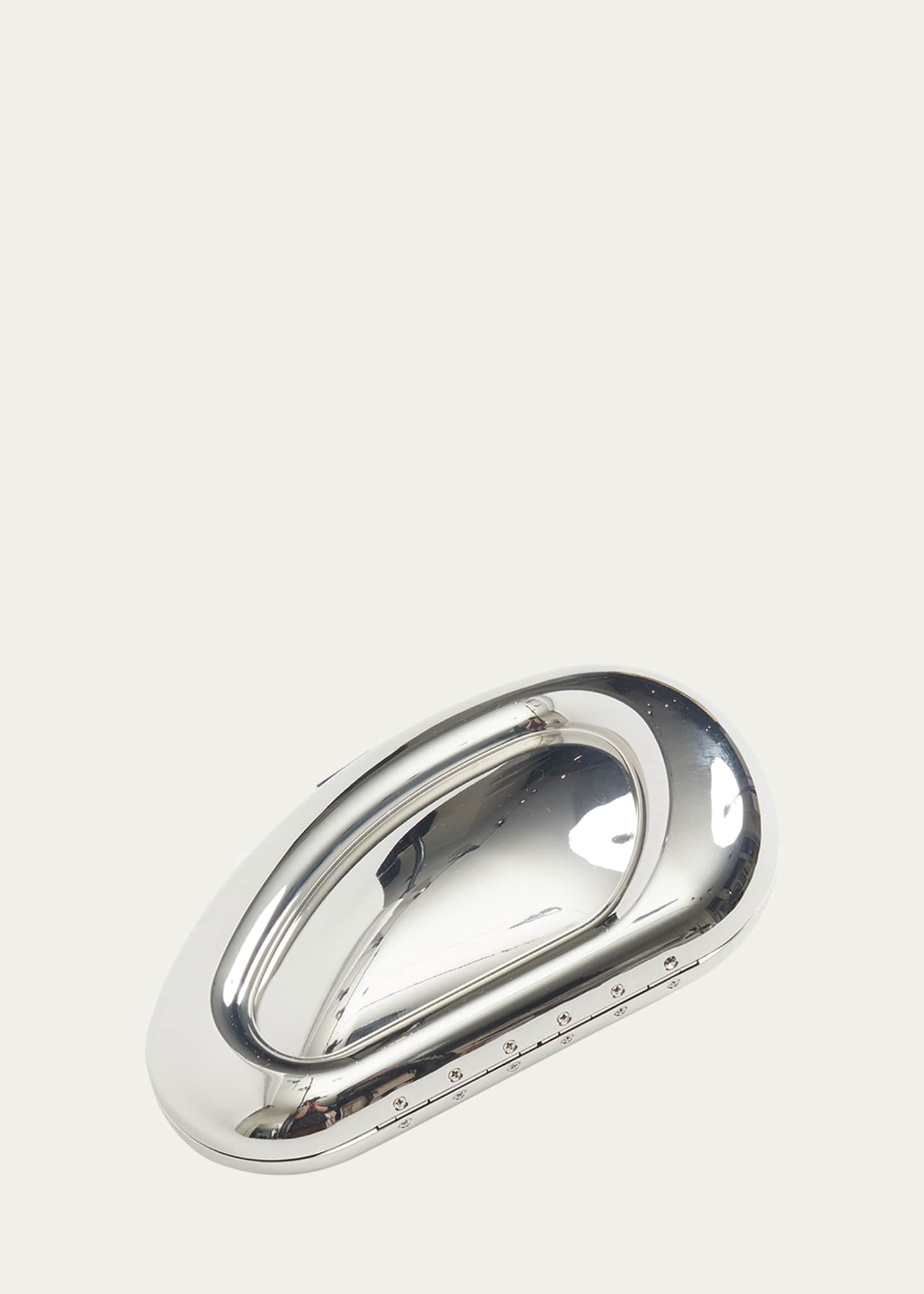 SIMKHAI Luna Oval Clutch Bag