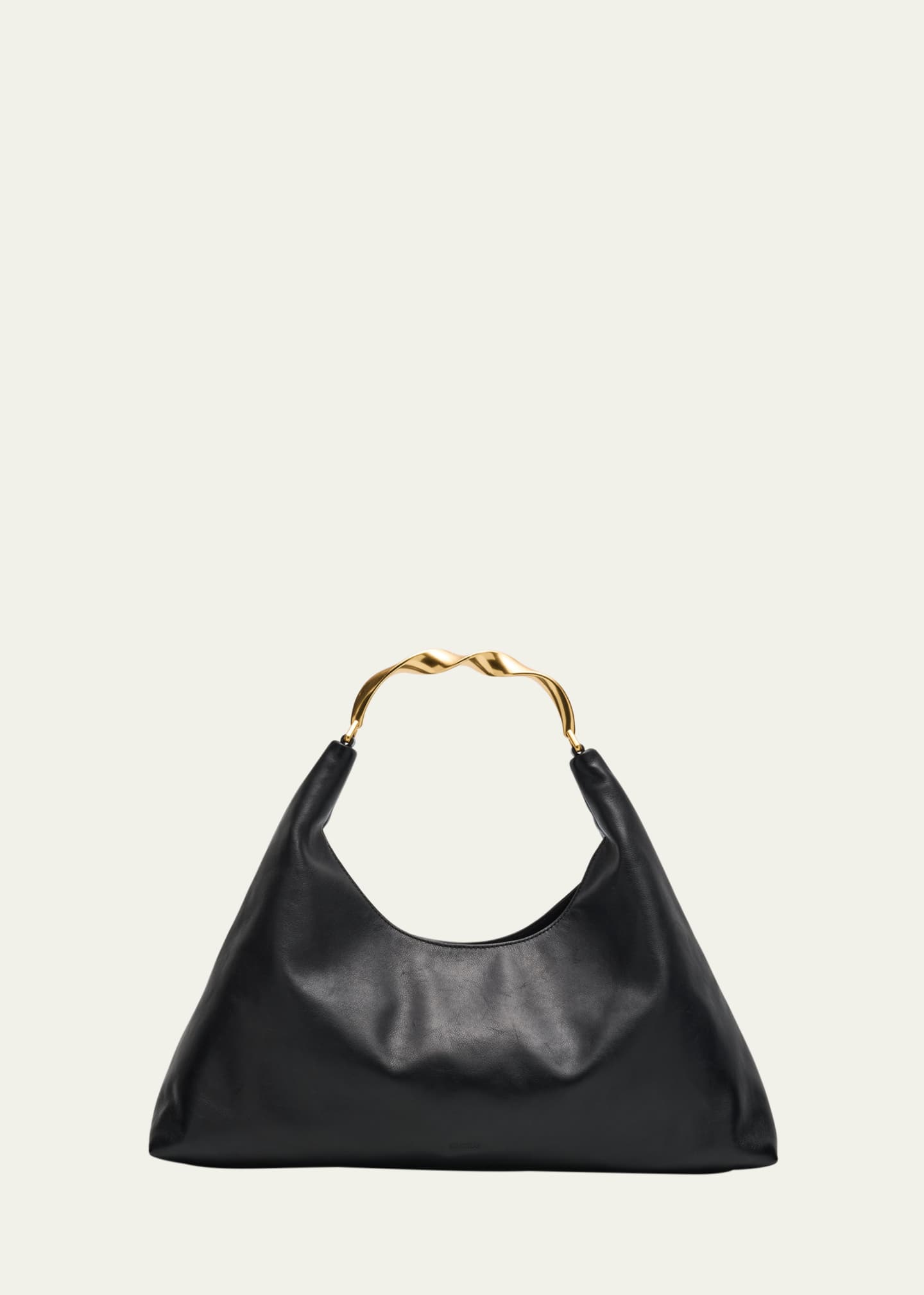 SIMKHAI Twist Leather Hobo Bag Image 1 of 6
