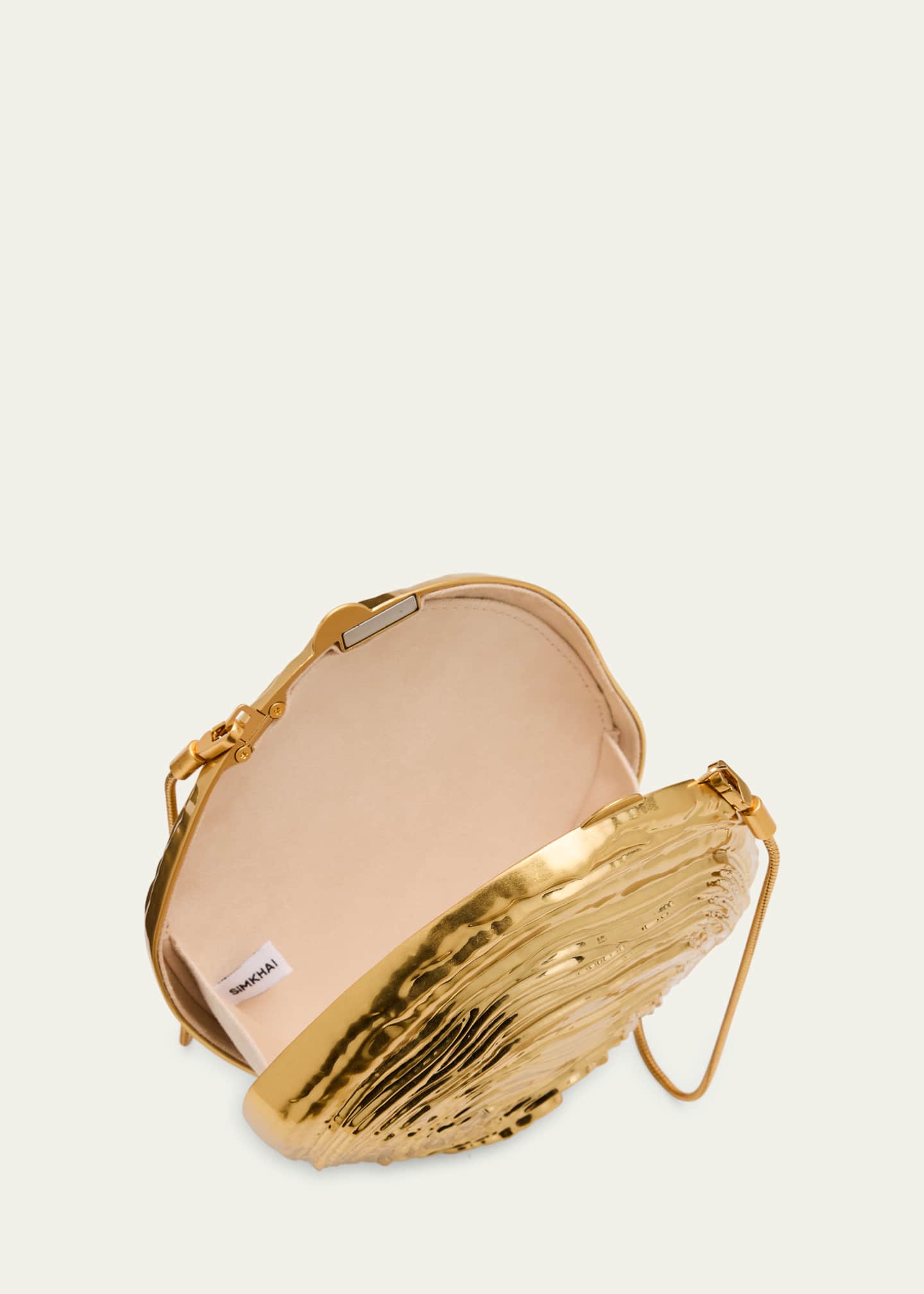 SIMKHAI Cove Shell Clutch Bag Image 4 of 6