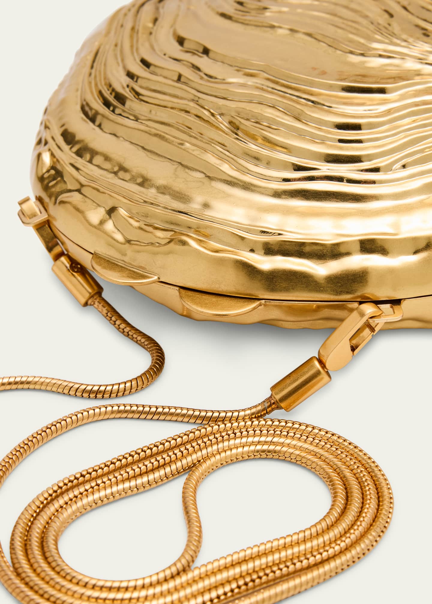 SIMKHAI Cove Shell Clutch Bag Image 6 of 6
