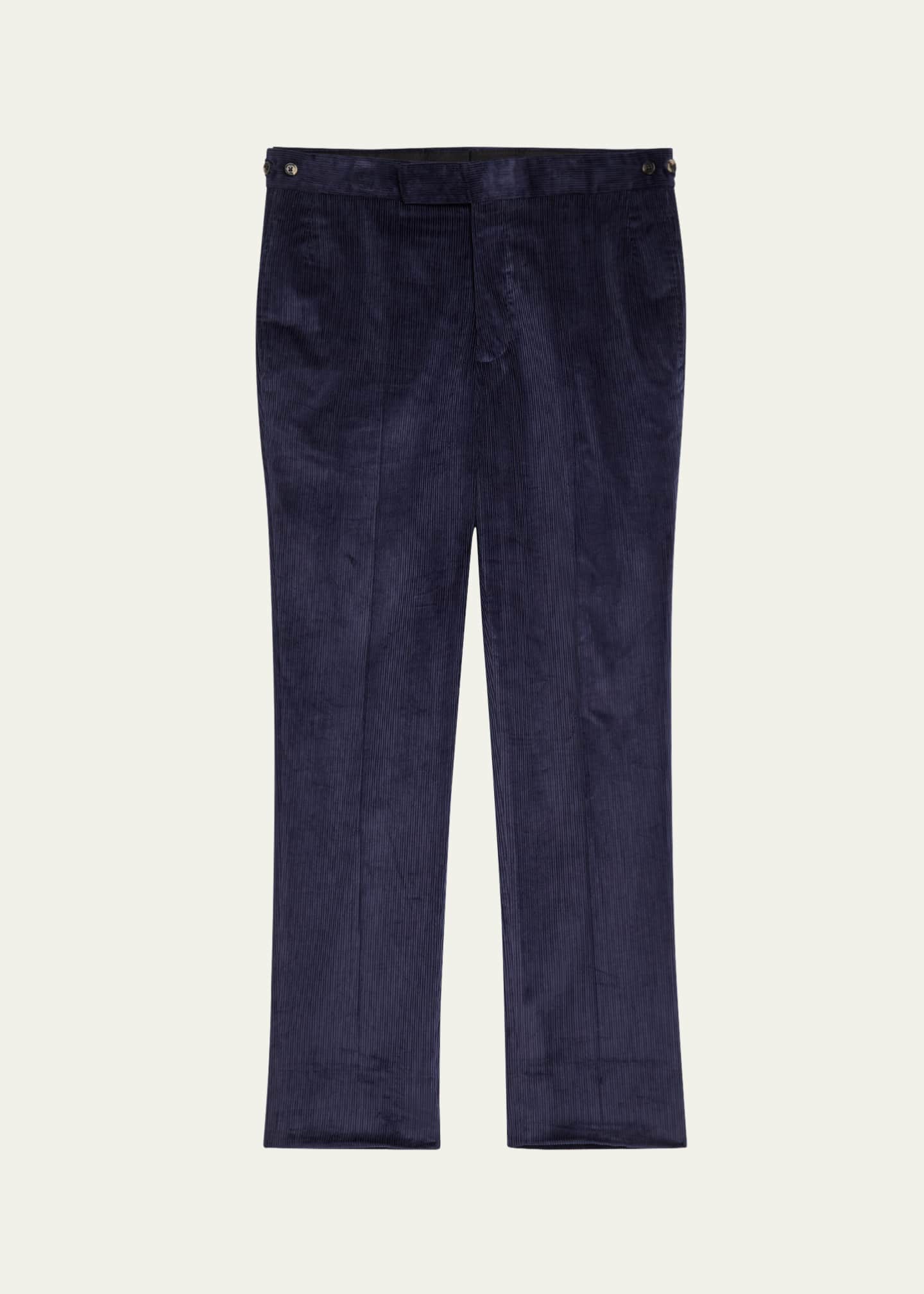 Gabriela Hearst Men's Sebastian Cotton Corduroy Pants Image 1 of 5