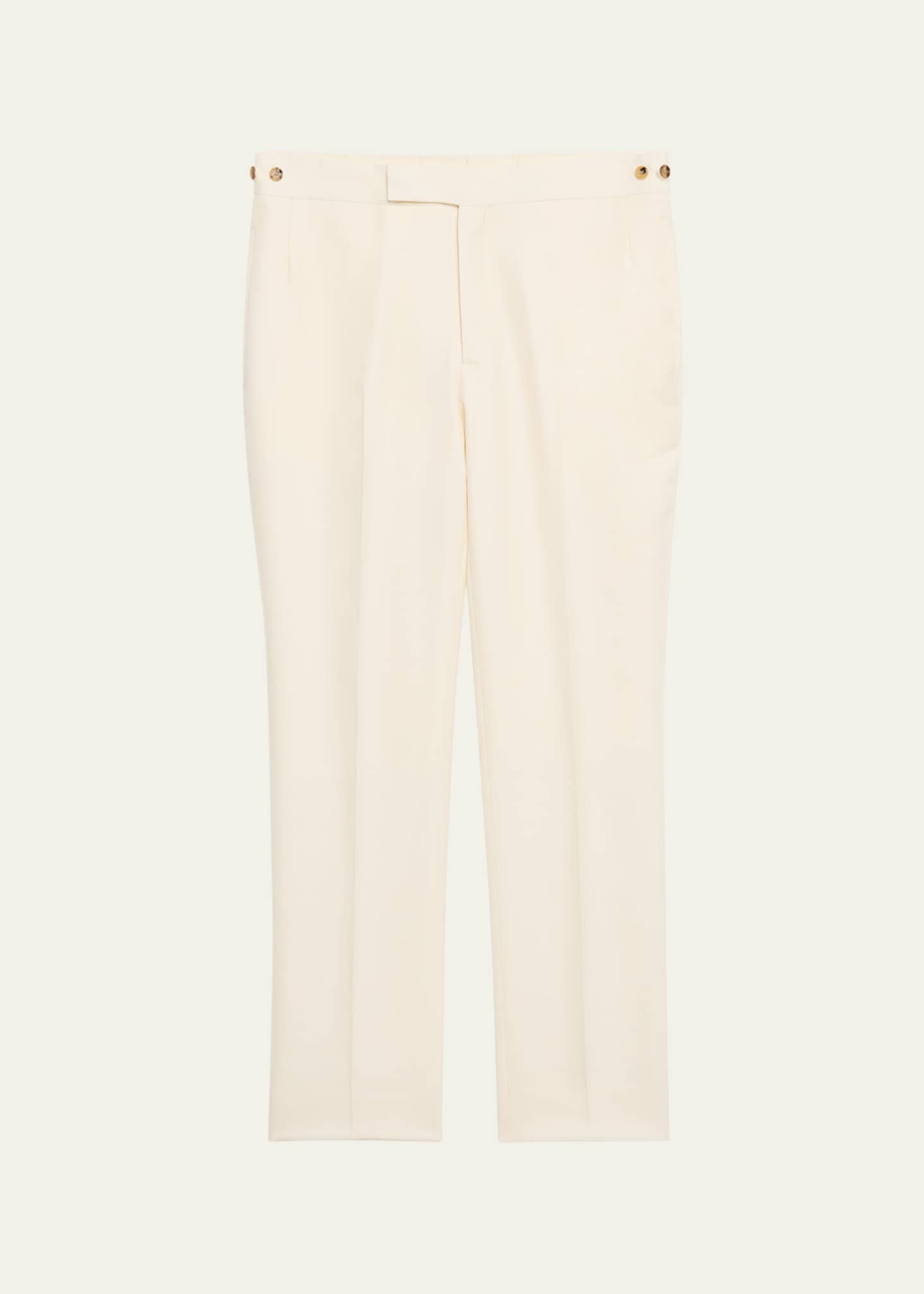 Gabriela Hearst Men's Sebastian Straight-Fit Pants Image 1 of 5