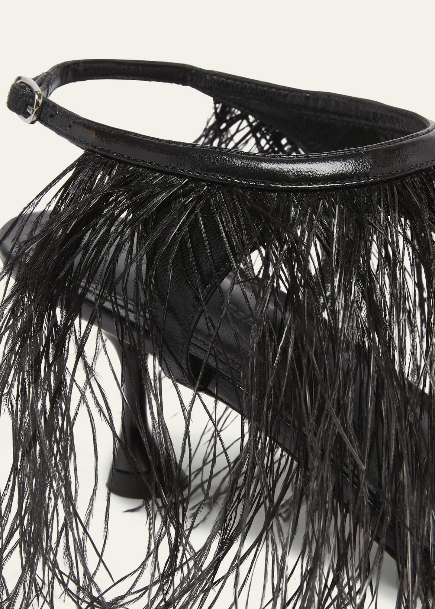 Proenza Schouler Tee Feather Thong Sandals Image 5 of 6