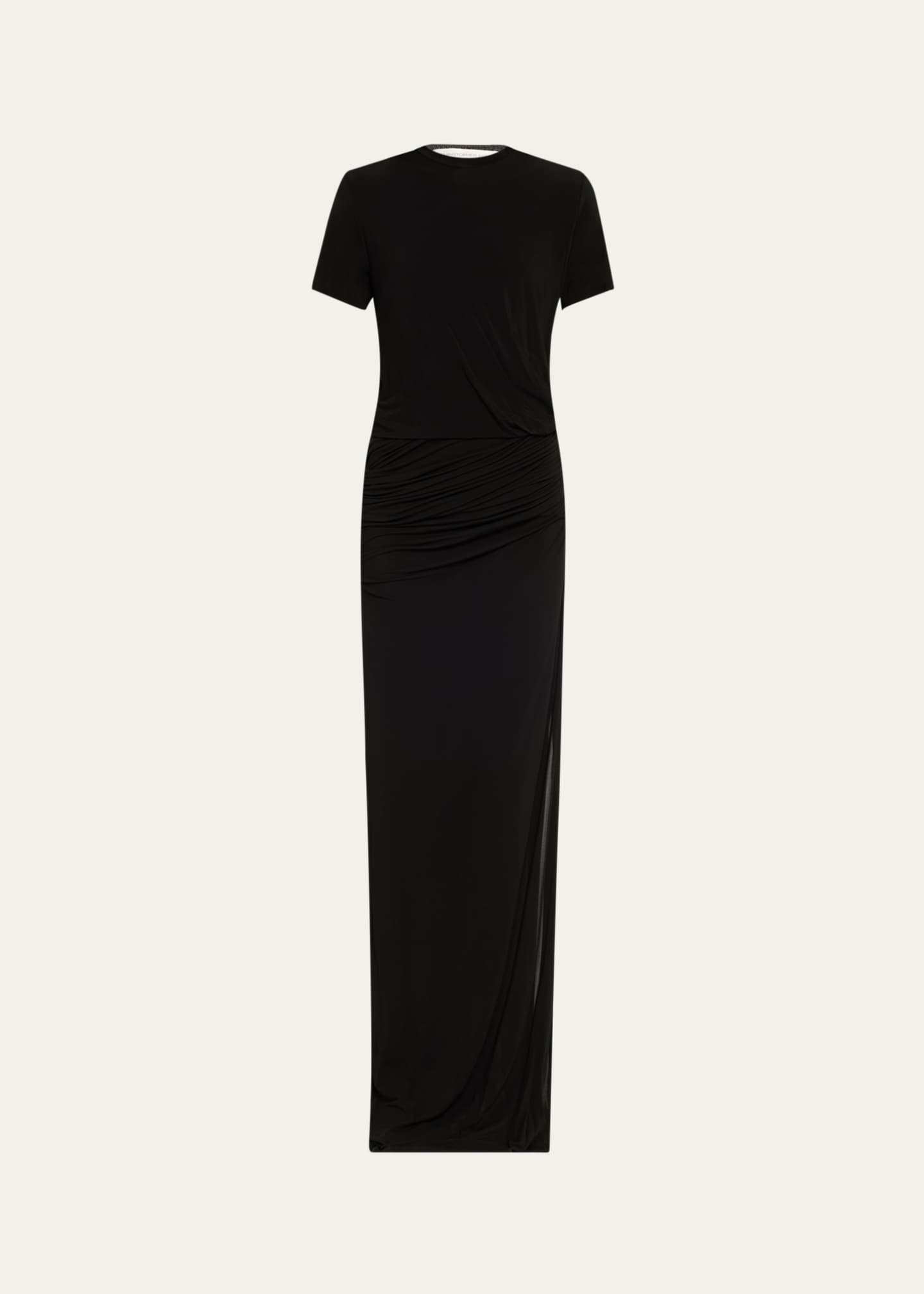 Christopher Esber Coiled Jersey Corseted Tee Gown Image 1 of 5