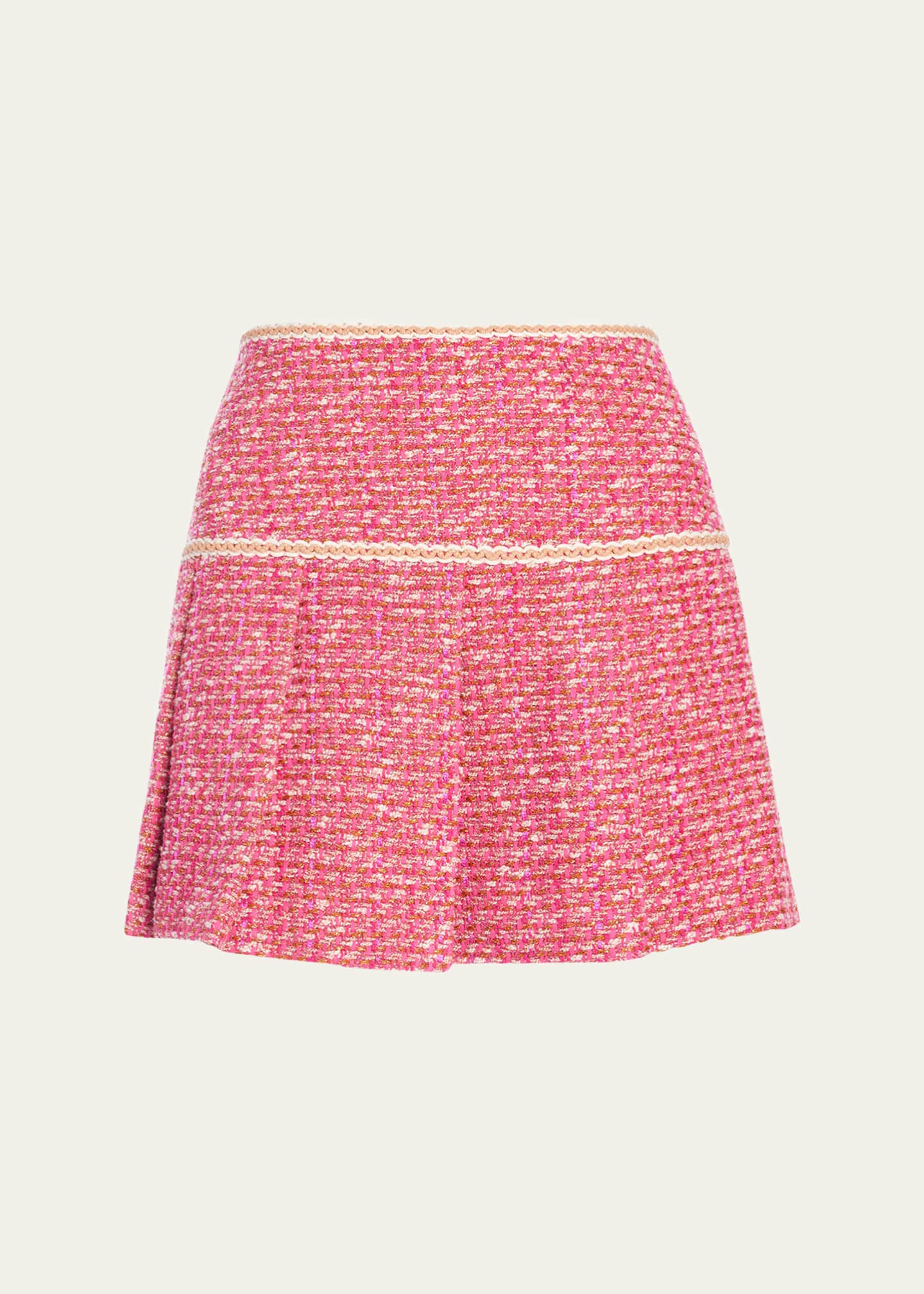 Ramy Brook Anya Tweed Mini Skirt Image 1 of 5