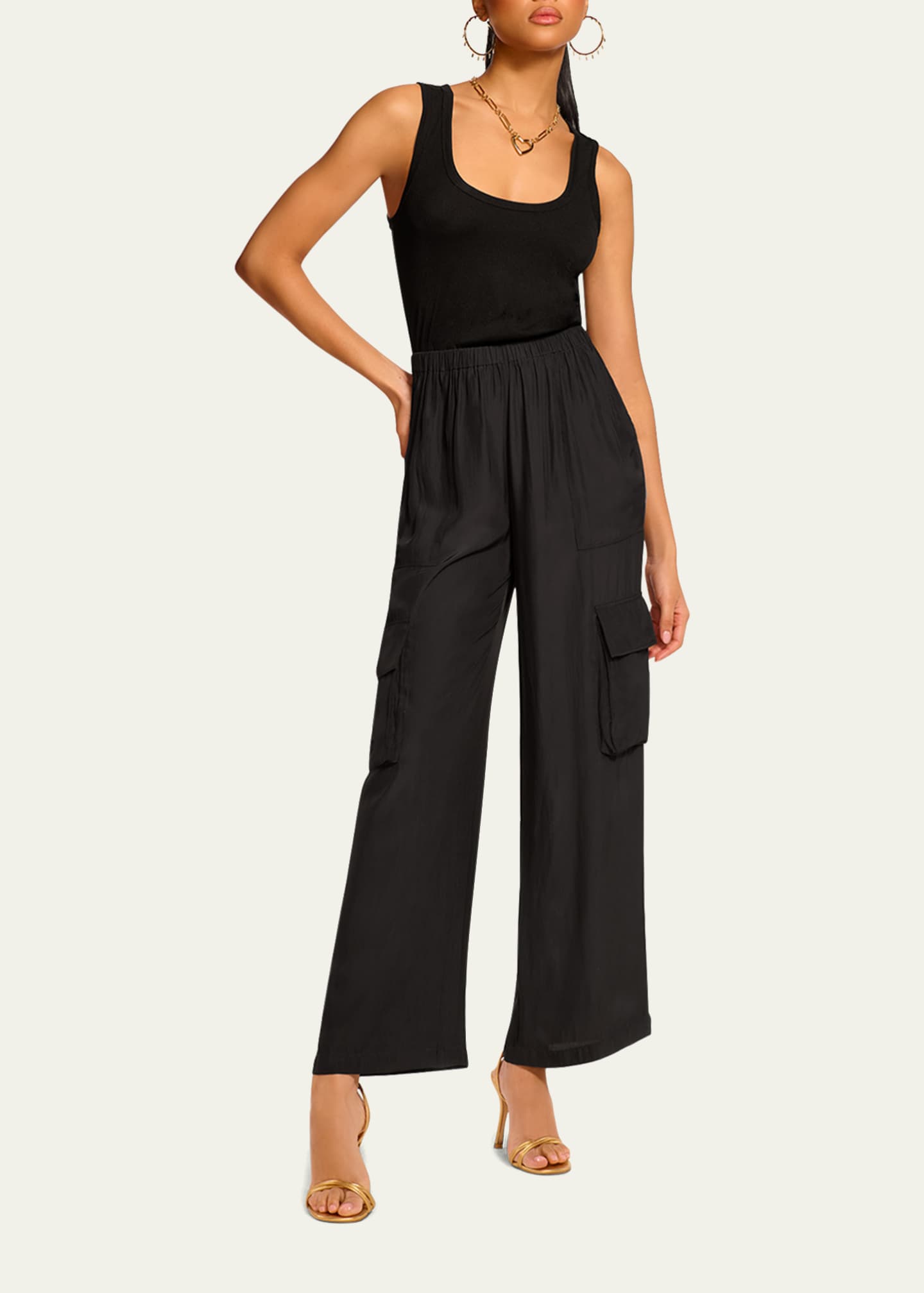 Ramy Brook Carys Cargo Jumpsuit Image 2 of 4