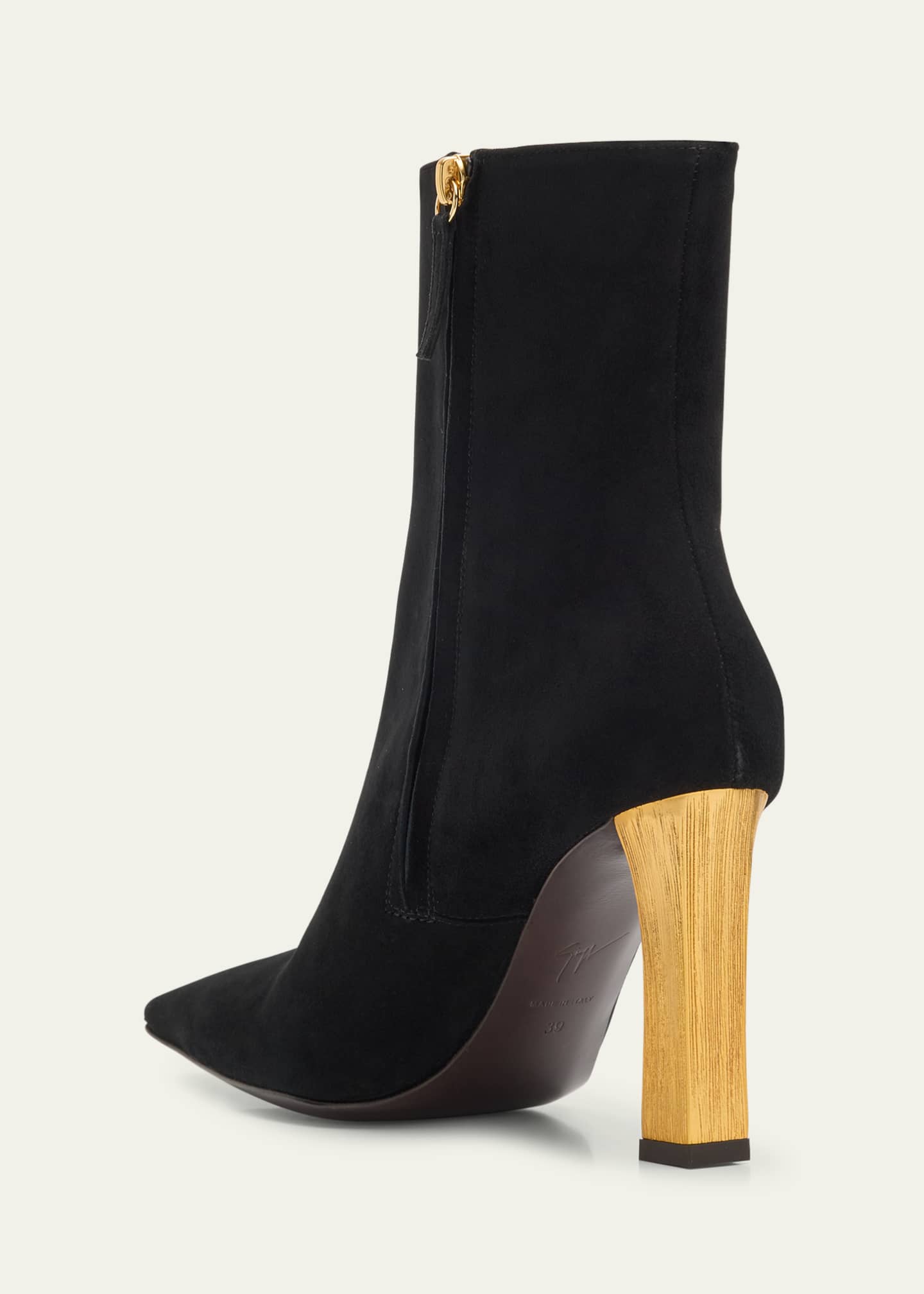 Giuseppe Zanotti Kanda Suede Booties Image 4 of 6
