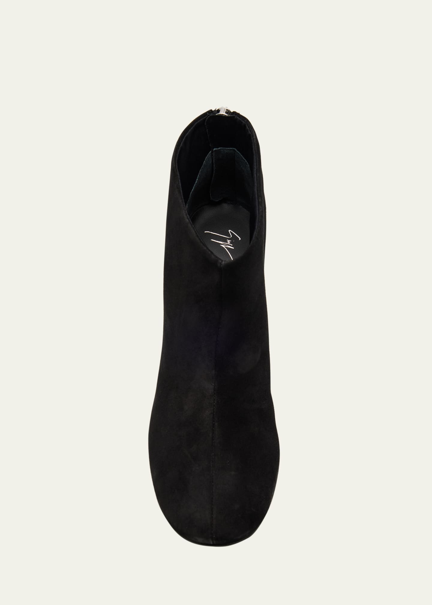 Giuseppe Zanotti Sensorial Suede Leather Ankle Booties Image 6 of 6