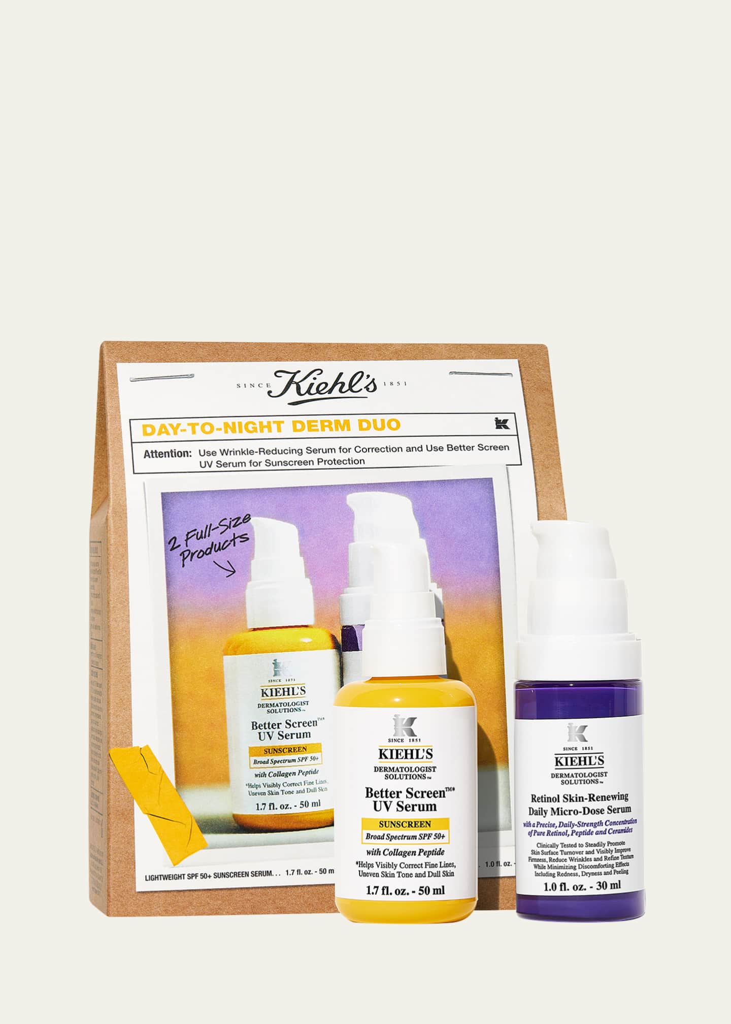Kiehl's Since 1851 Day-To-Night Derm Duo Image 1 of 5