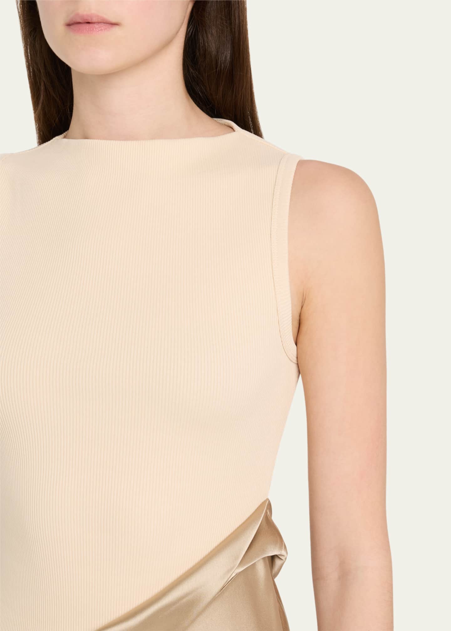 Nanushka Cobee Combo Slip Dress Image 5 of 5