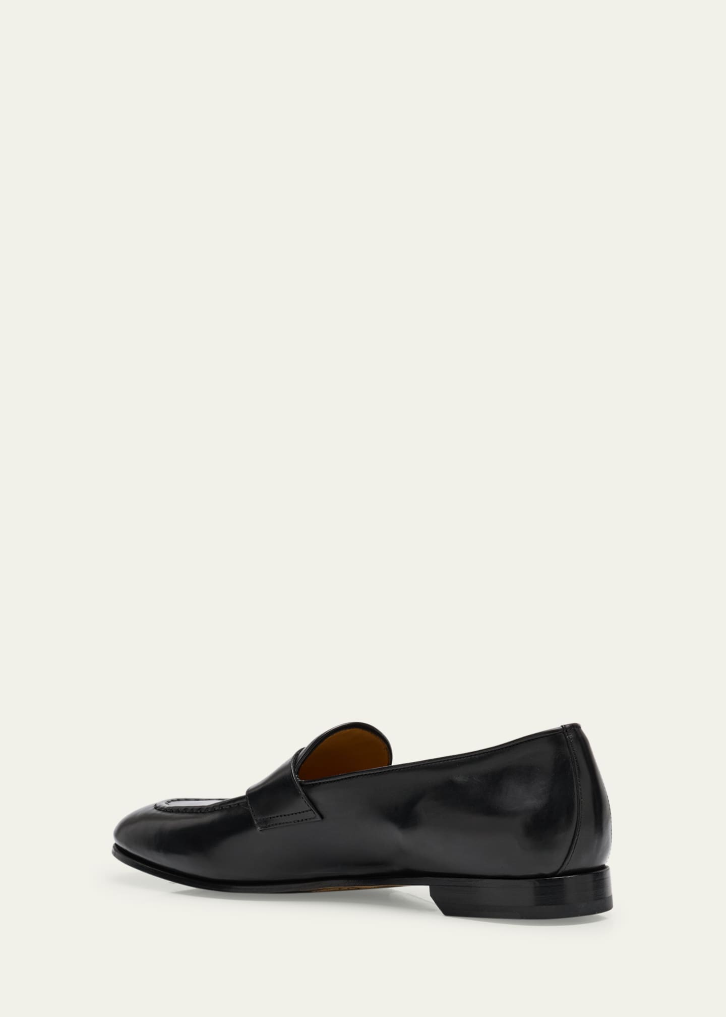 Kiton Men's Calfskin Penny Loafers Image 4 of 6