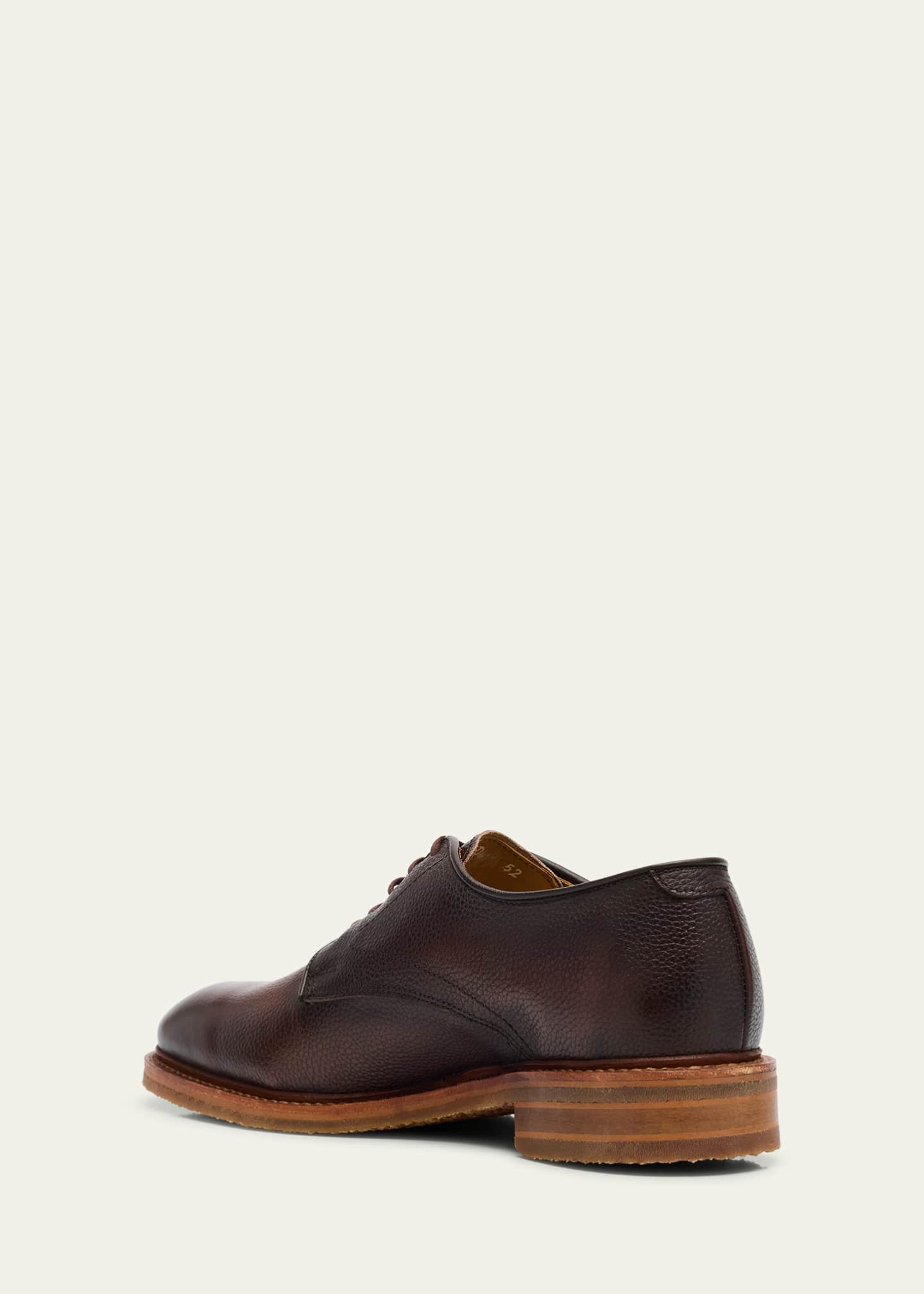Allen Edmonds Reserve Men's Maverick Pebble Leather Derby Shoes Image 4 of 6