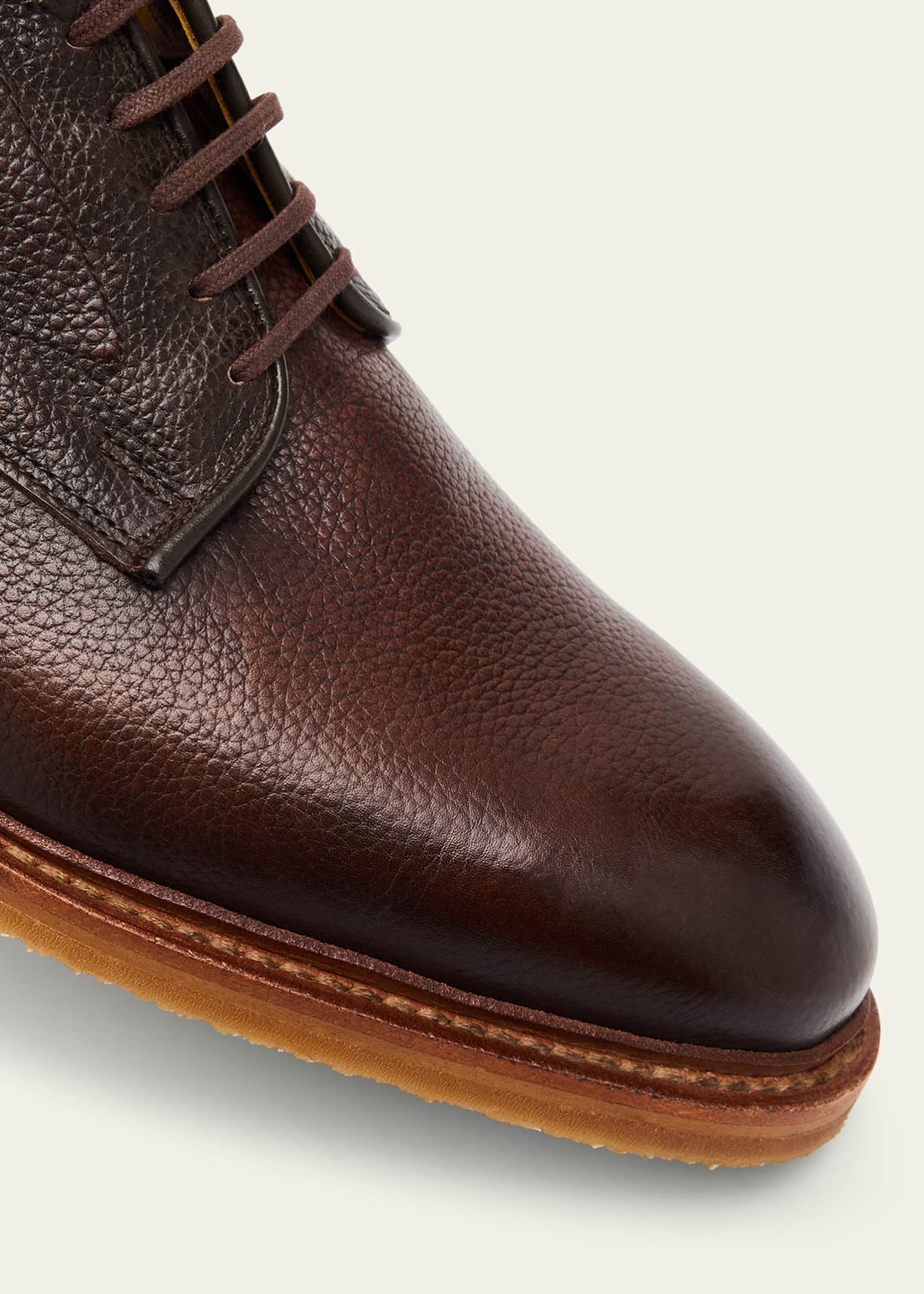 Allen Edmonds Reserve Men's Maverick Pebble Leather Derby Shoes Image 5 of 6