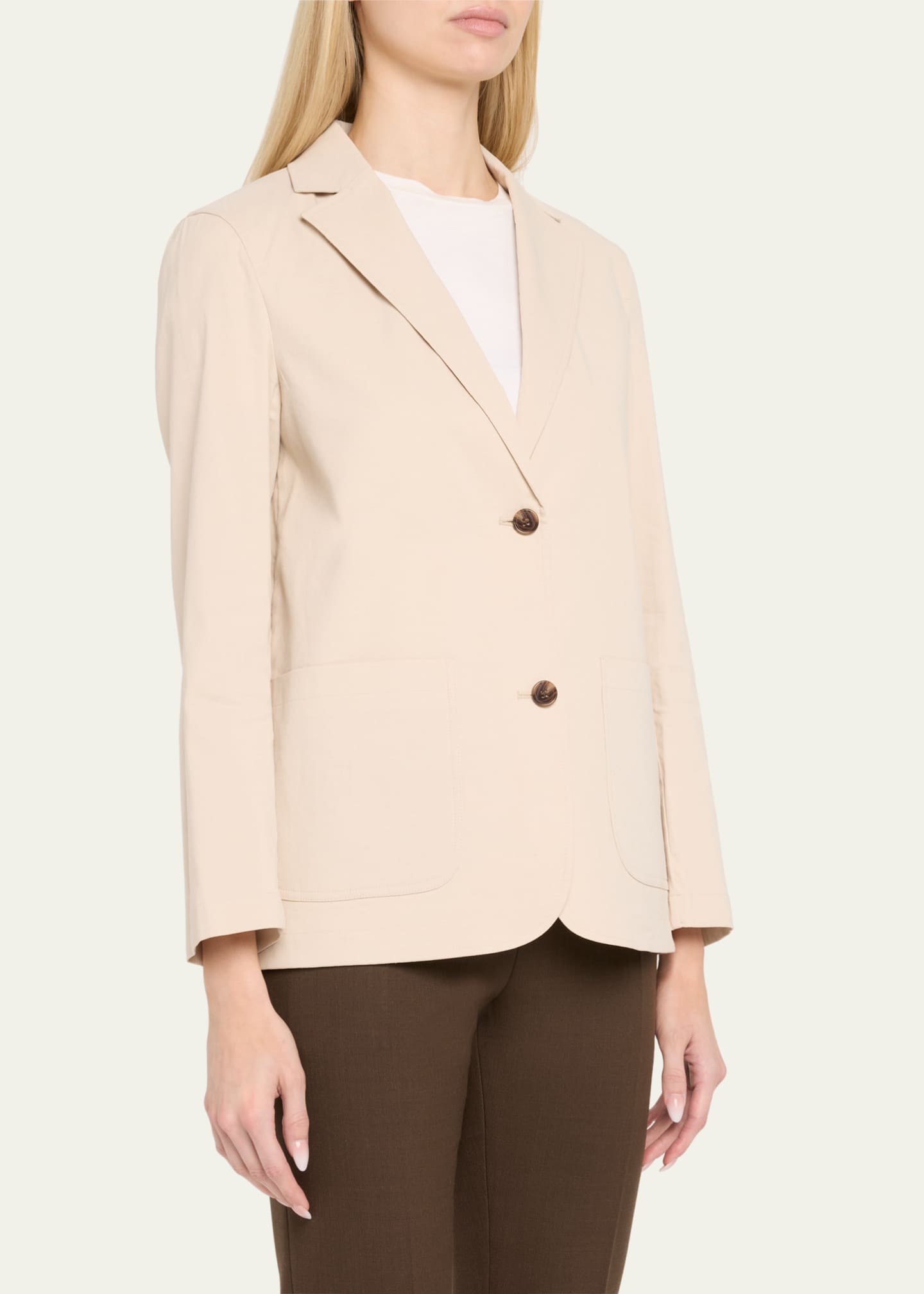 Theory Relaxed Patch Pocket Jacket Image 4 of 5