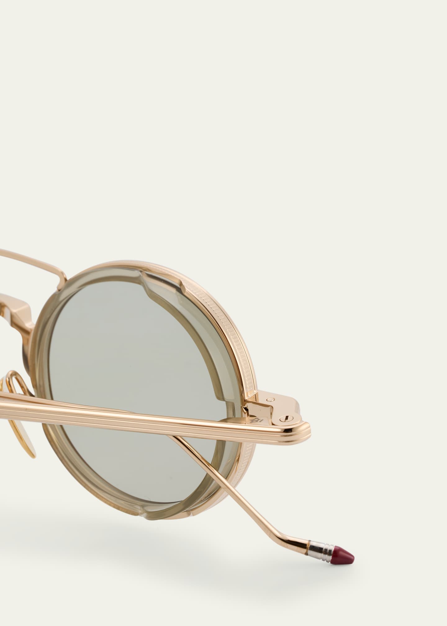 Jacques Marie Mage Men's Ringo 2 Titanium Rectangle Sunglasses