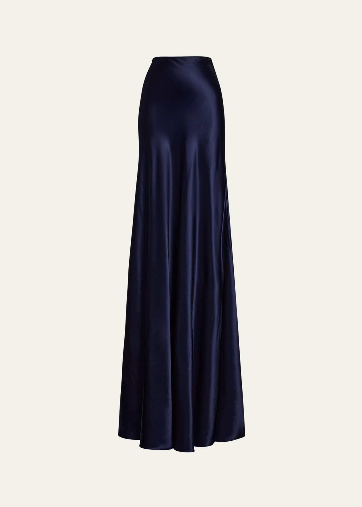 Ralph Lauren Collection Masina Long Charmeuse Skirt Image 1 of 5