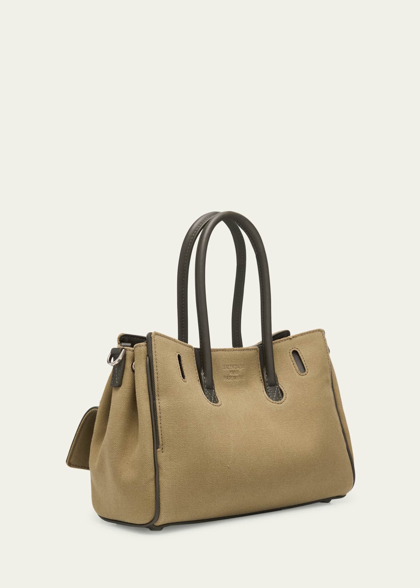Balenciaga Bel Air Canvas Shoulder Bag Image 2 of 4
