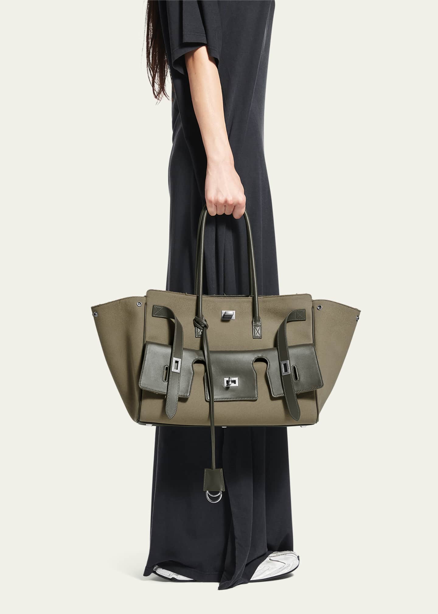トートバッグ Balenciaga 24 7 Medium Canvas Tote Bag BALENCIAGA - Medium 24/7 tote bag | Leam Roma - Luxury