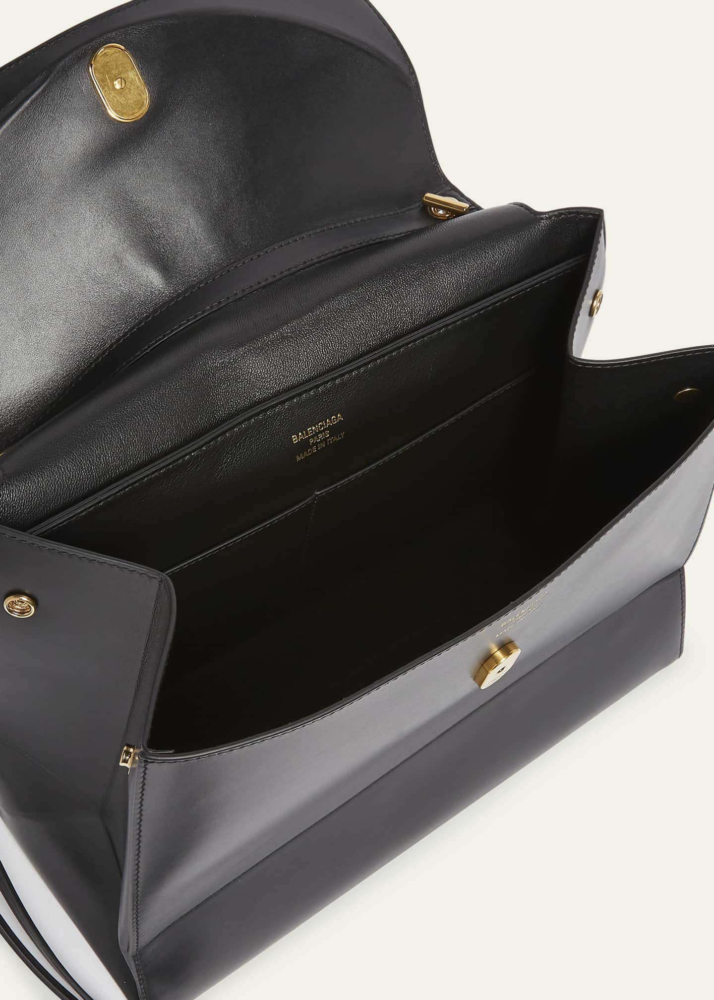 Balenciaga Nano Flap Leather Top-Handle Bag Image 4 of 6