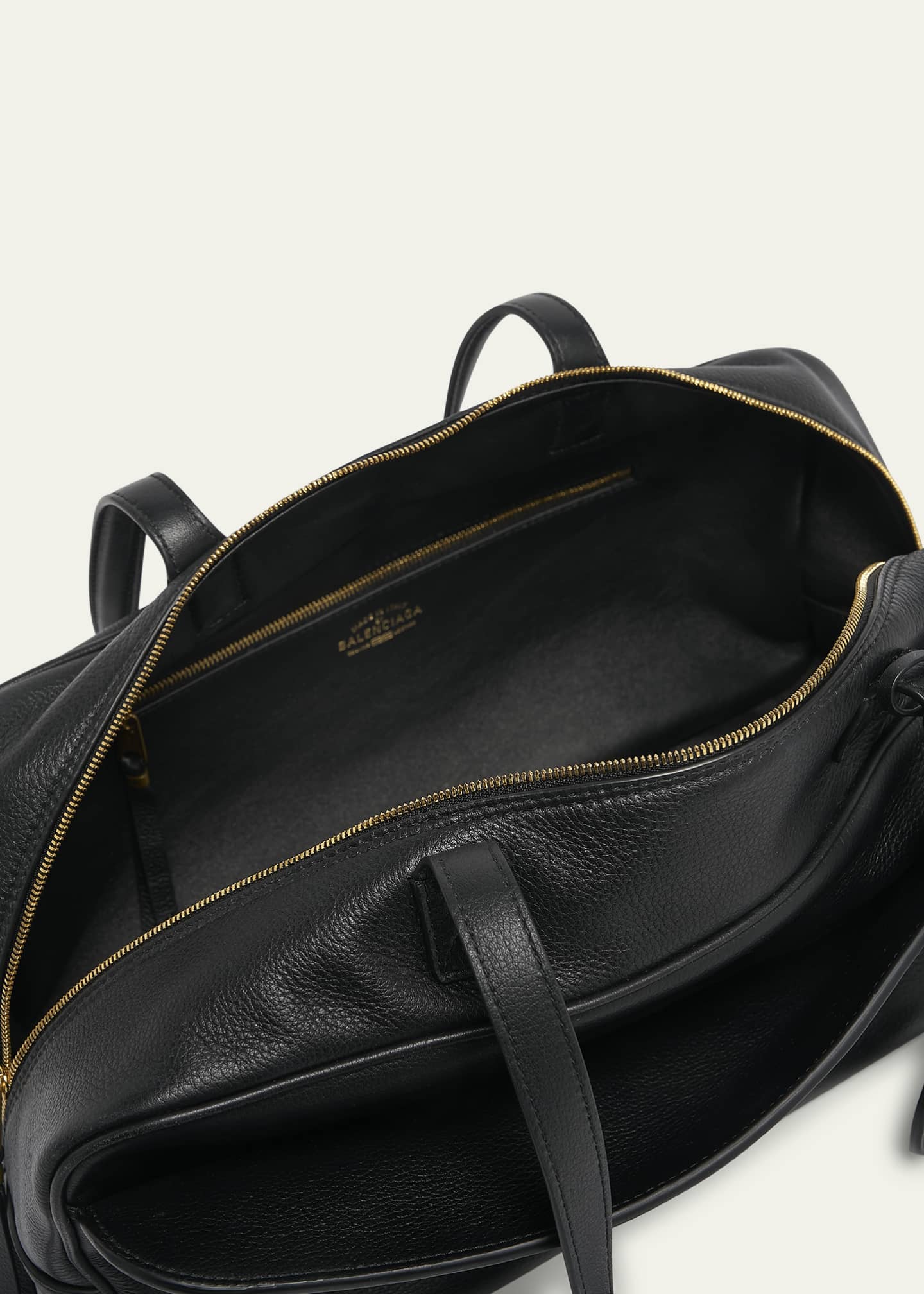 Balenciaga Medium Zip Leather Shoulder Bag Image 4 of 6