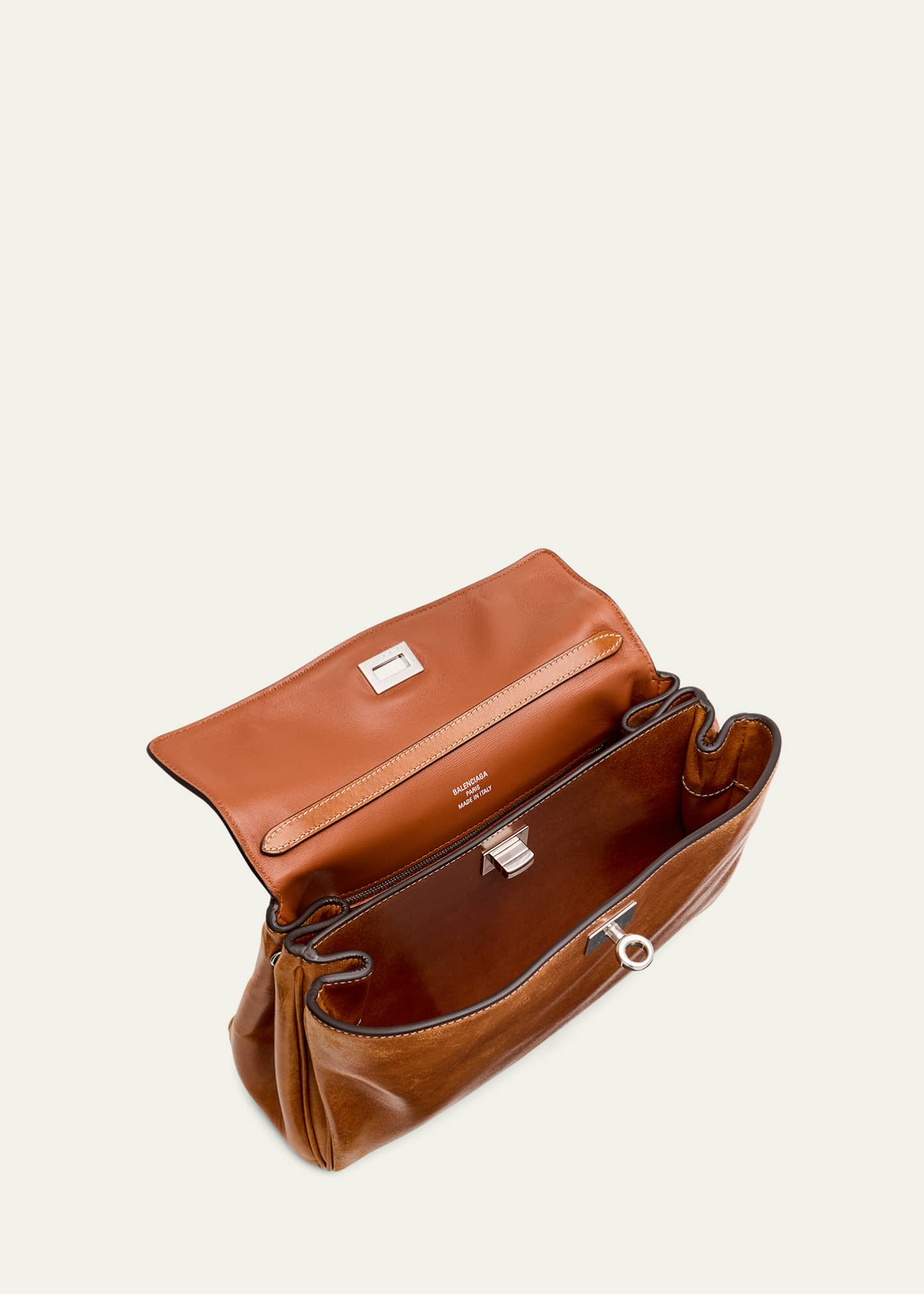Balenciaga Rodeo Small Leather Top-Handle Bag - Bergdorf Goodman
