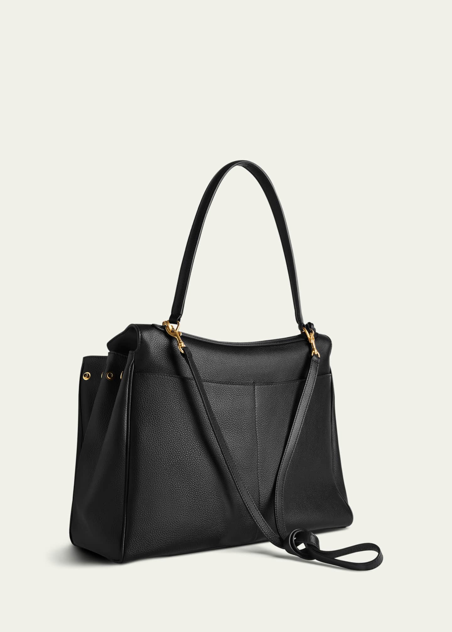 Balenciaga Rodeo Medium Grained Leather Top-Handle Bag Image 2 of 4