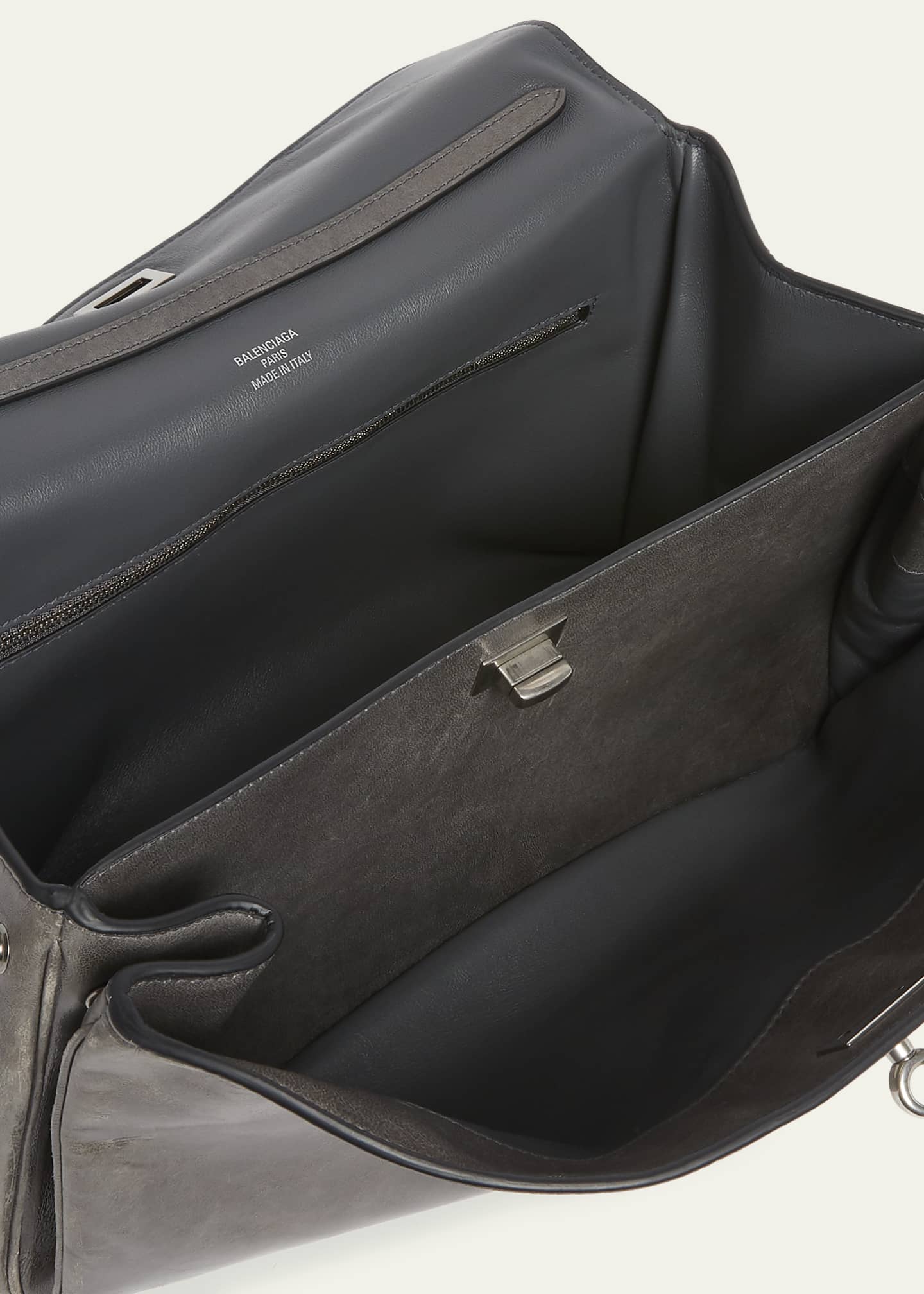 Balenciaga Rodeo Medium Leather Top-Handle Bag with Charms Image 4 of 6
