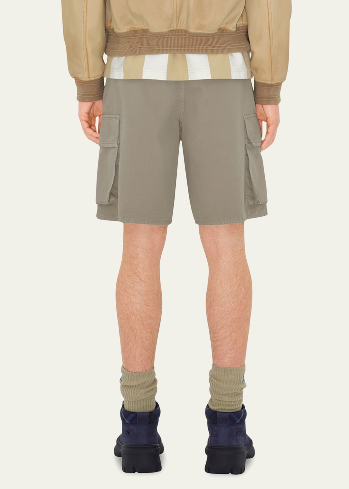 Burberry Men's Twill Cargo Shorts Image 3 of 5