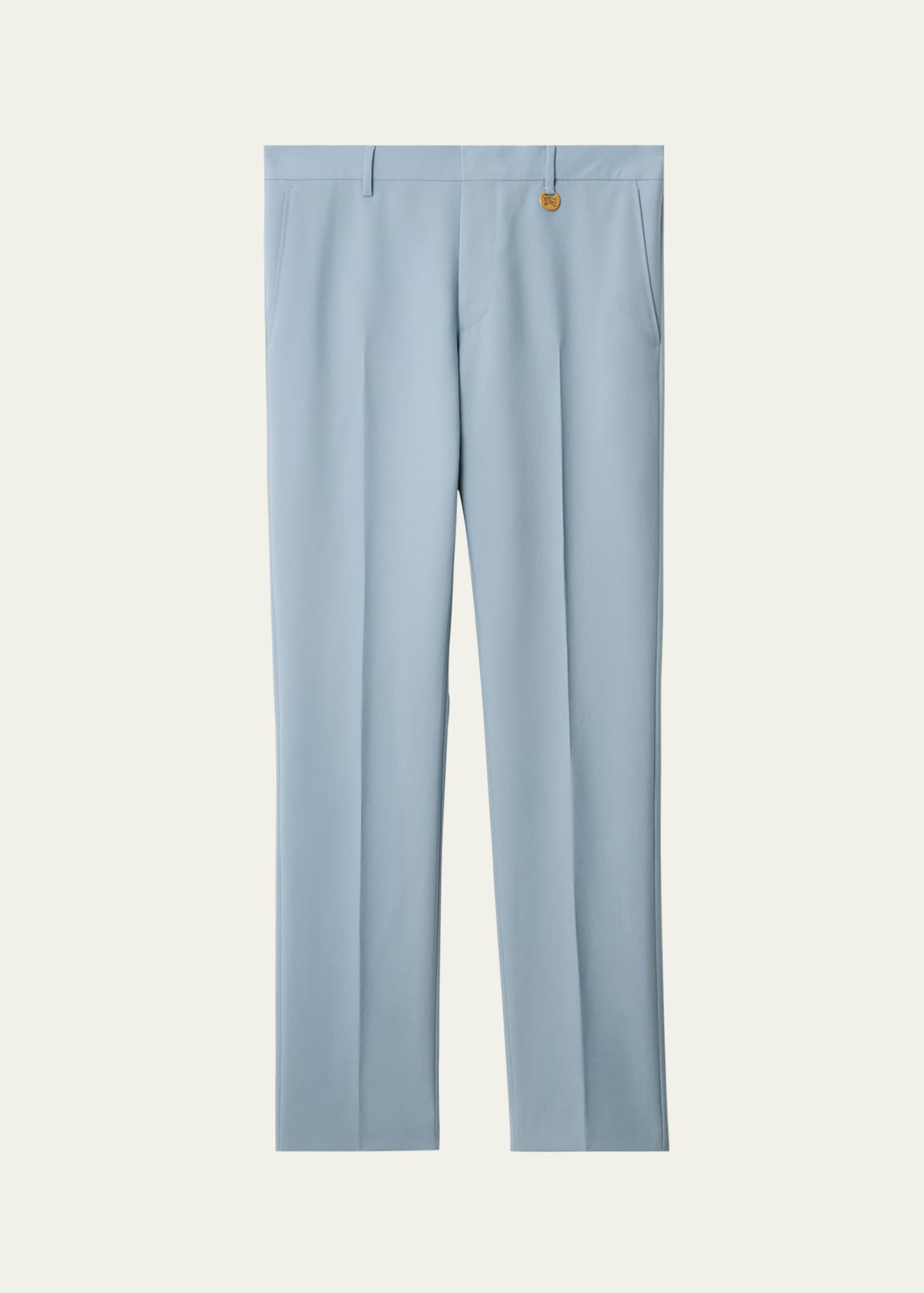 Burberry Men's Wool Slim-Fit Trousers Image 1 of 5