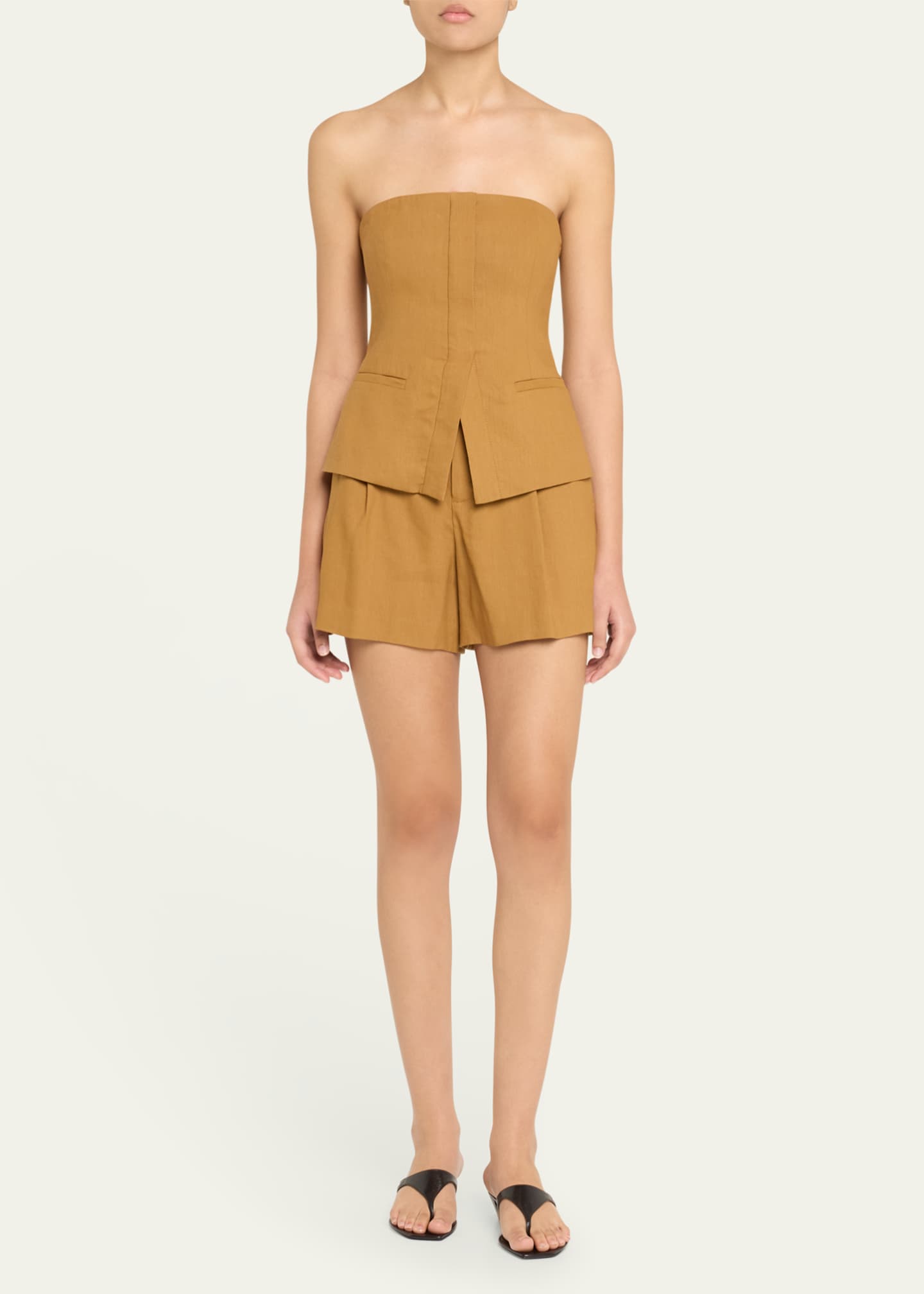A.L.C. Renee Fitted Strapless Top Image 2 of 5