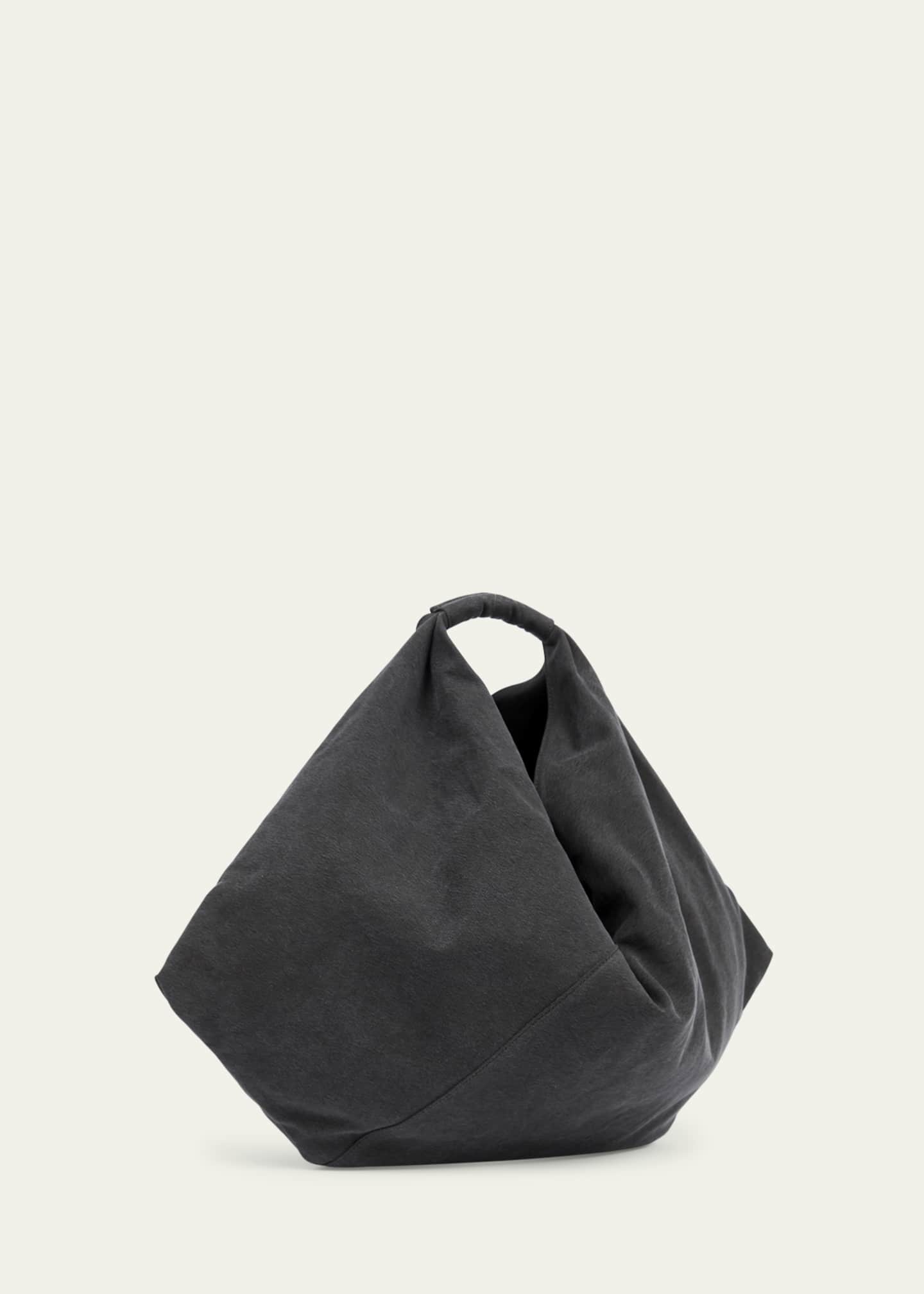 MM6 Maison Margiela Japanese Draped Canvas Top-Handle Bag MM6 Maison Margiela Japanese Draped Canvas Top-Handle Bag
