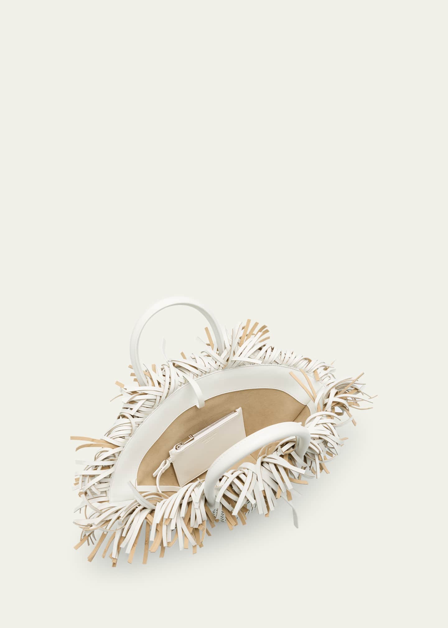 Michael Kors Sardinia Mini Fringe Basket Top-Handle Bag Image 4 of 6