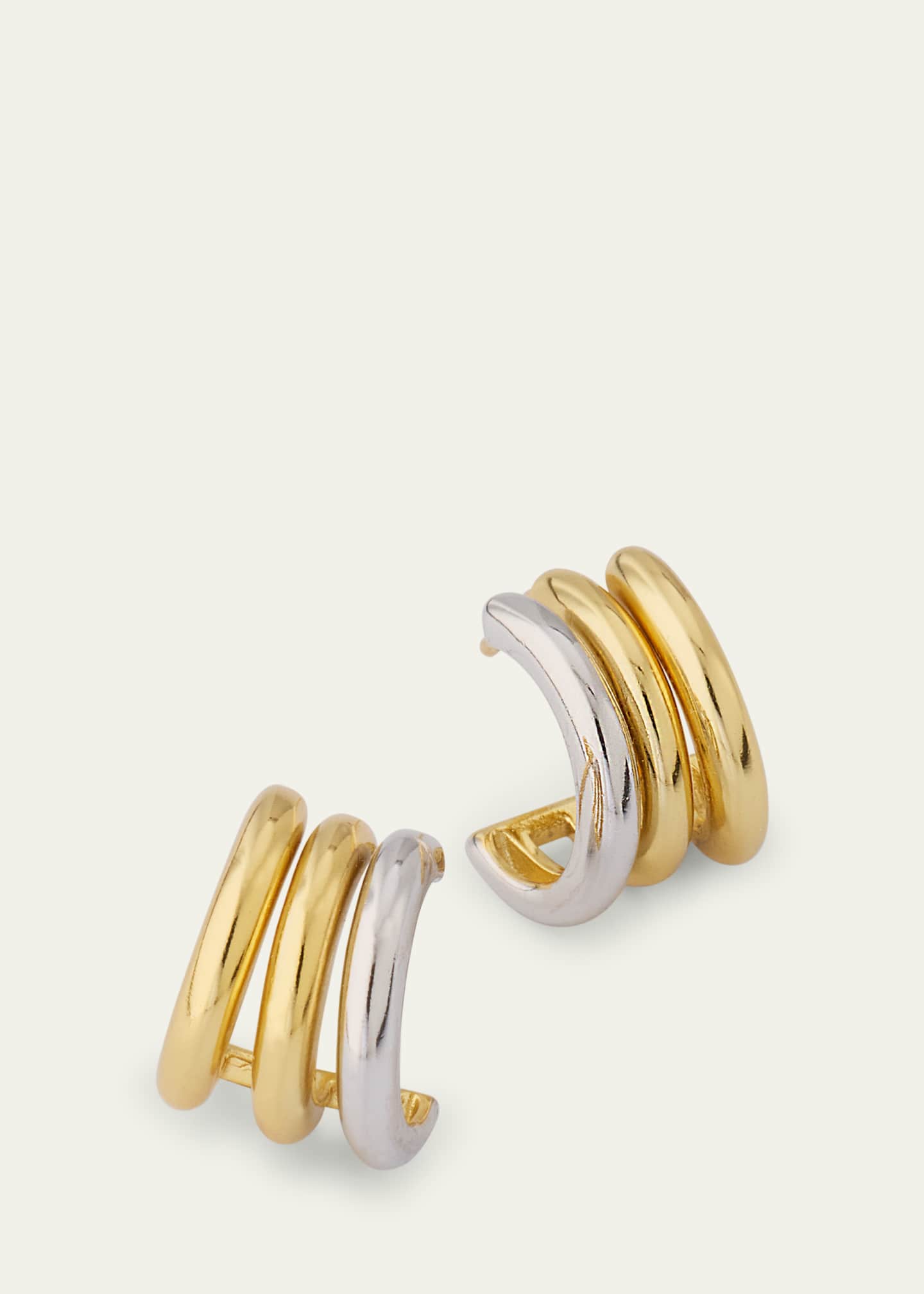 Shashi Mariko Hoop Earrings Image 3 of 4