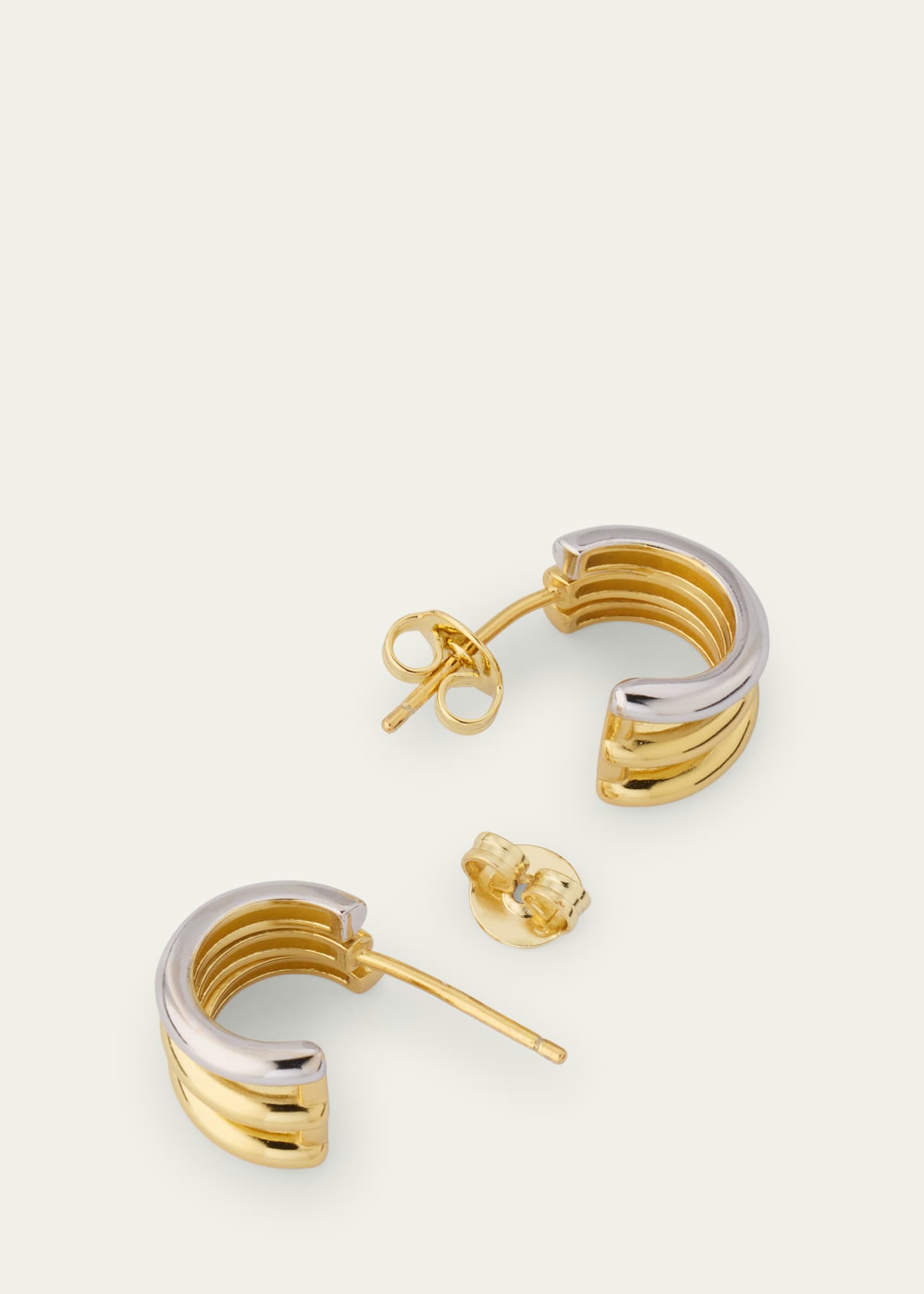 Shashi Mariko Hoop Earrings Image 4 of 4