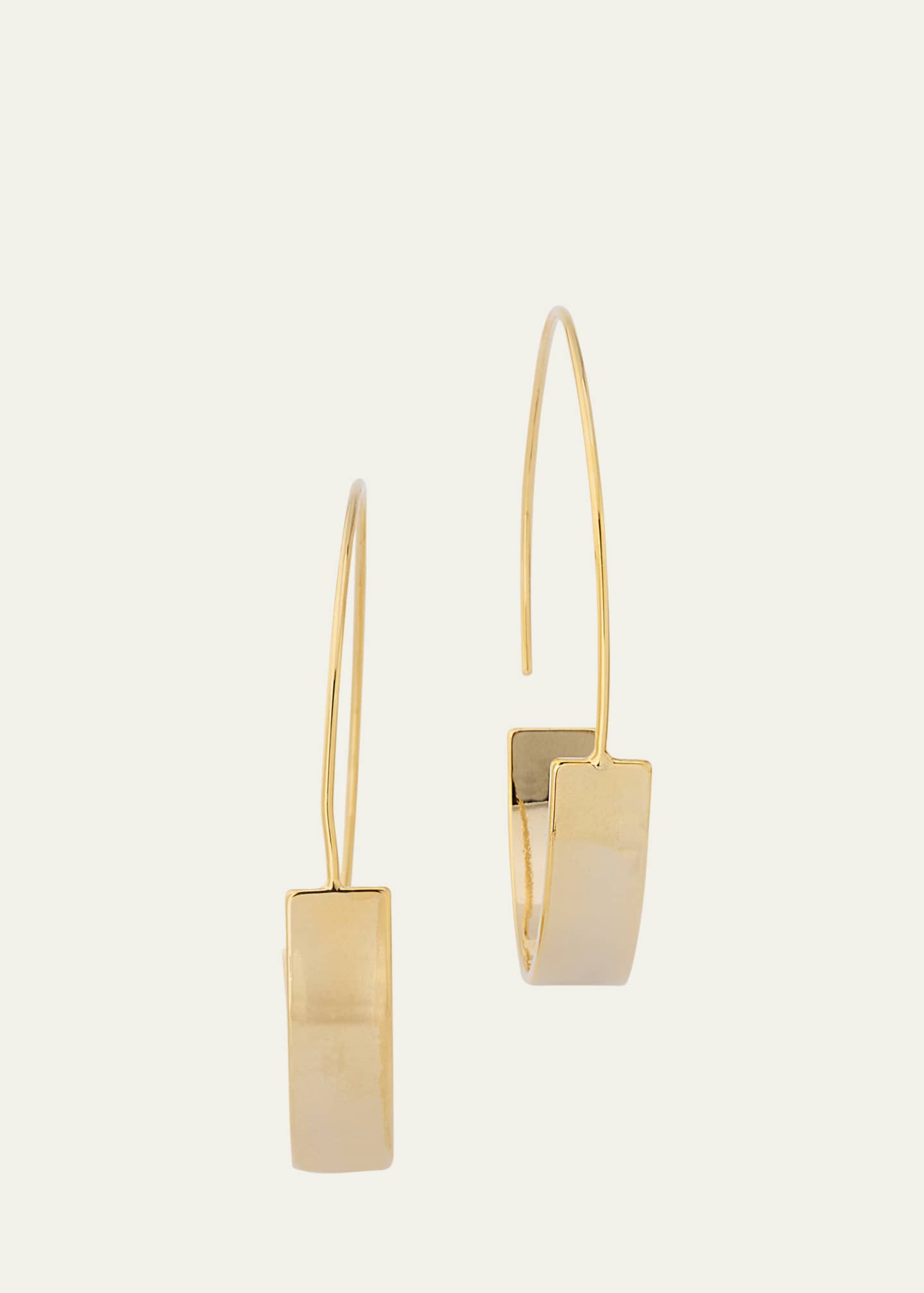 Shashi Mia Hoop Earrings, 50mm Image 1 of 4