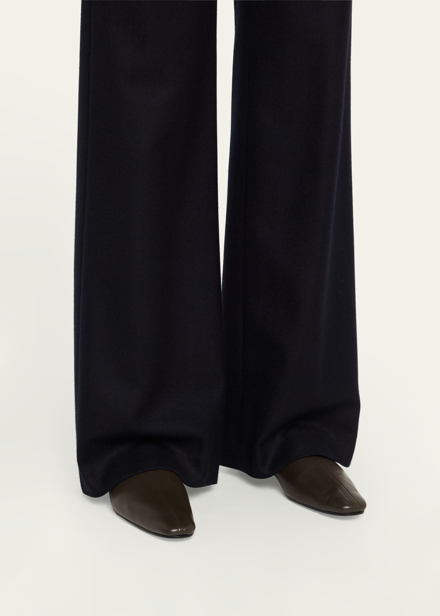 Dries Van Noten Babouche Leather Ballerina Flats Image 2 of 6