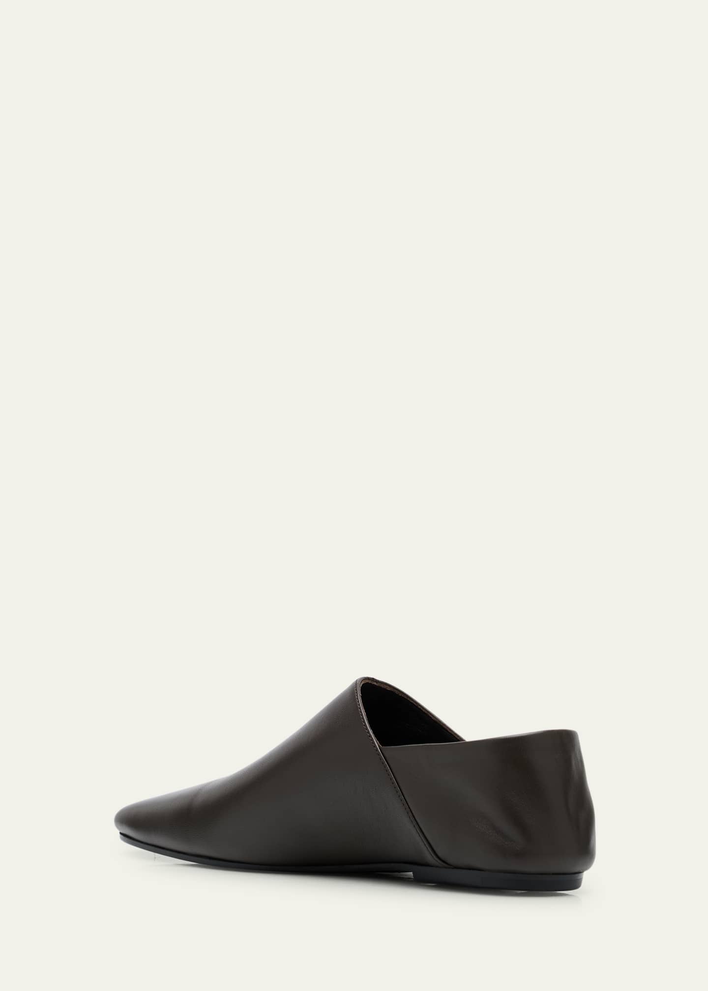 Dries Van Noten Babouche Leather Ballerina Flats Image 4 of 6