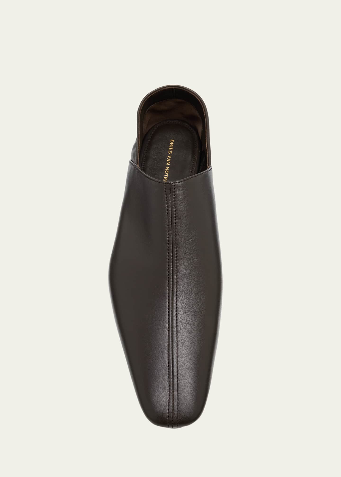 Dries Van Noten Babouche Leather Ballerina Flats Image 6 of 6