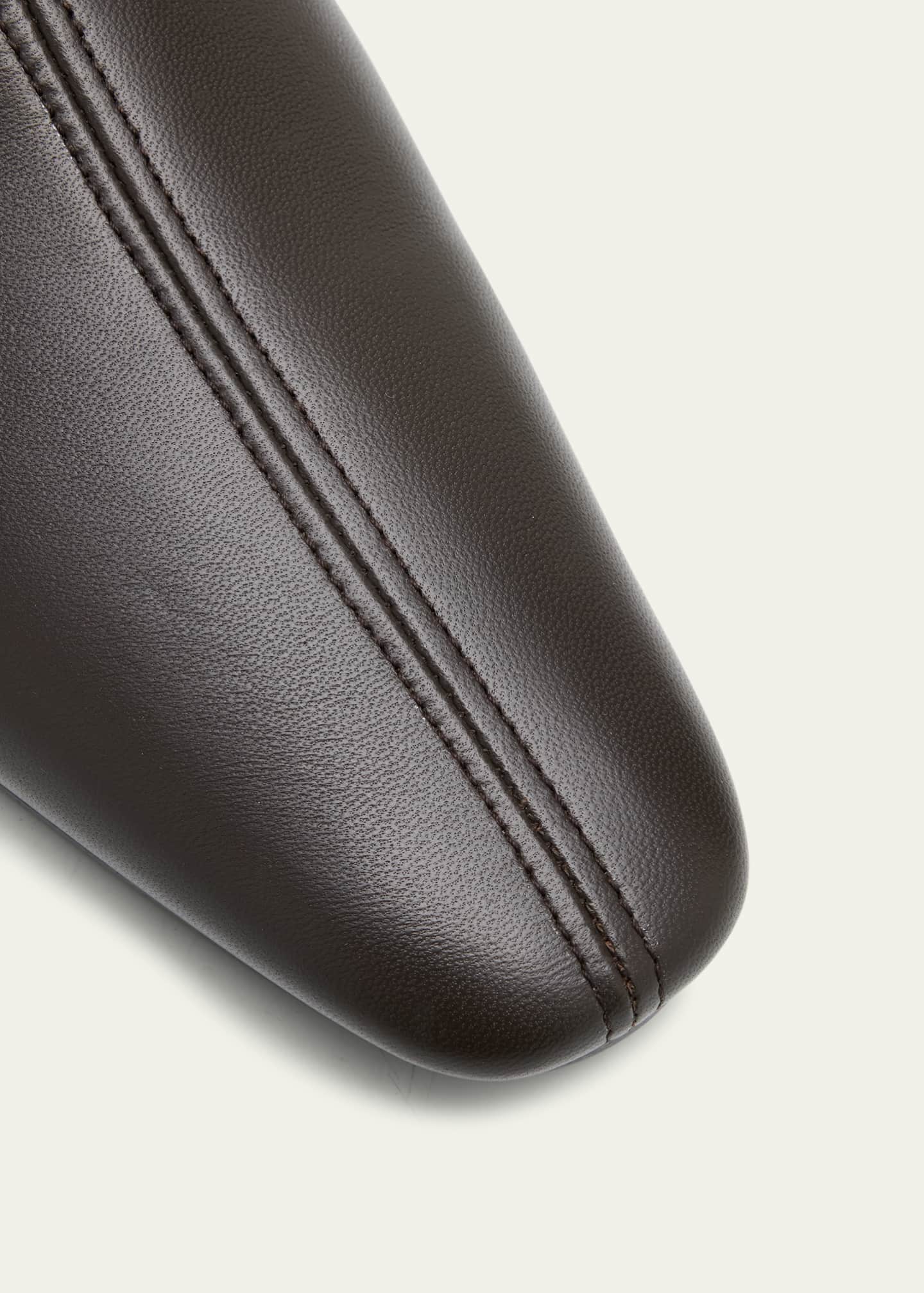 Dries Van Noten Babouche Leather Ballerina Flats Image 5 of 6