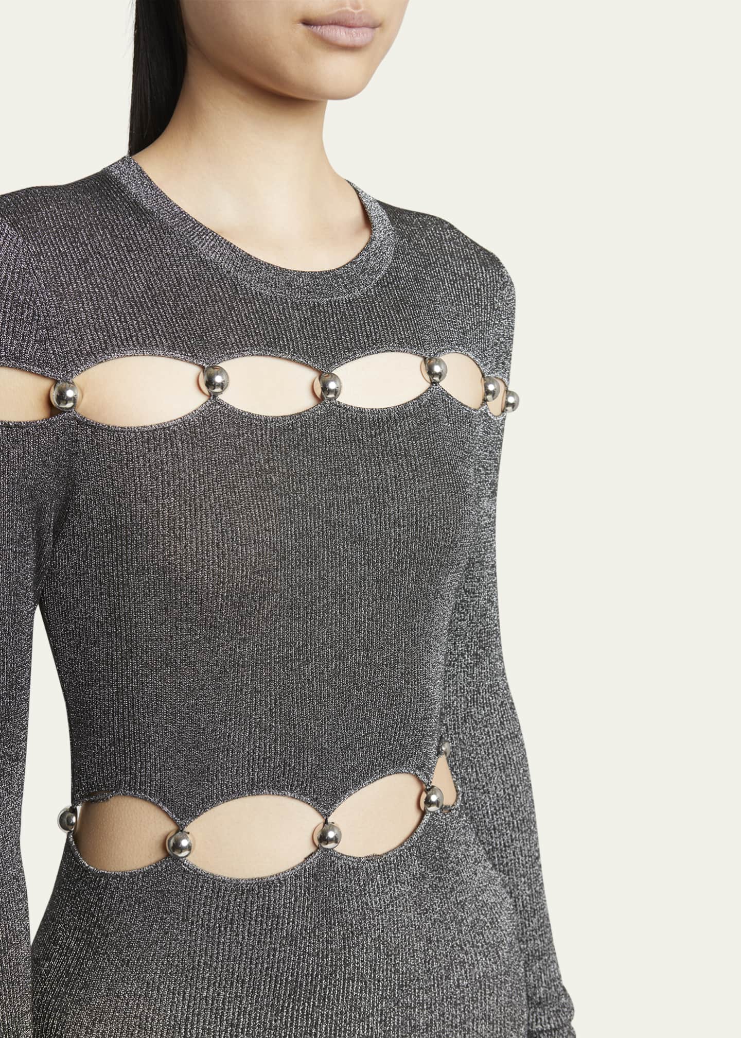 Isabel Marant Elmire Knit Cutout Dress Image 5 of 5