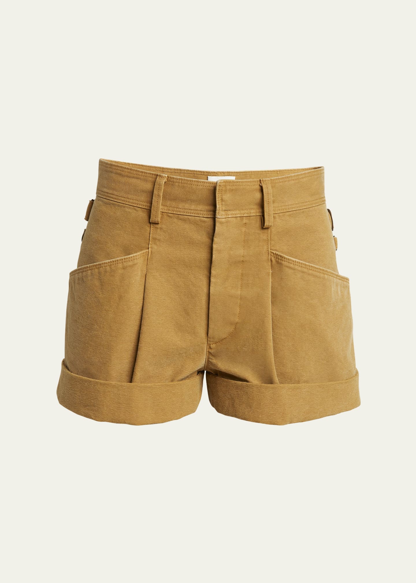 ショートパンツ ISABEL MARANT Women Shorts  Burmudas 25PPA0522FAC1J04I 01BK Isabel Marant Fairy Pleated Shorts - Bergdorf Goodman