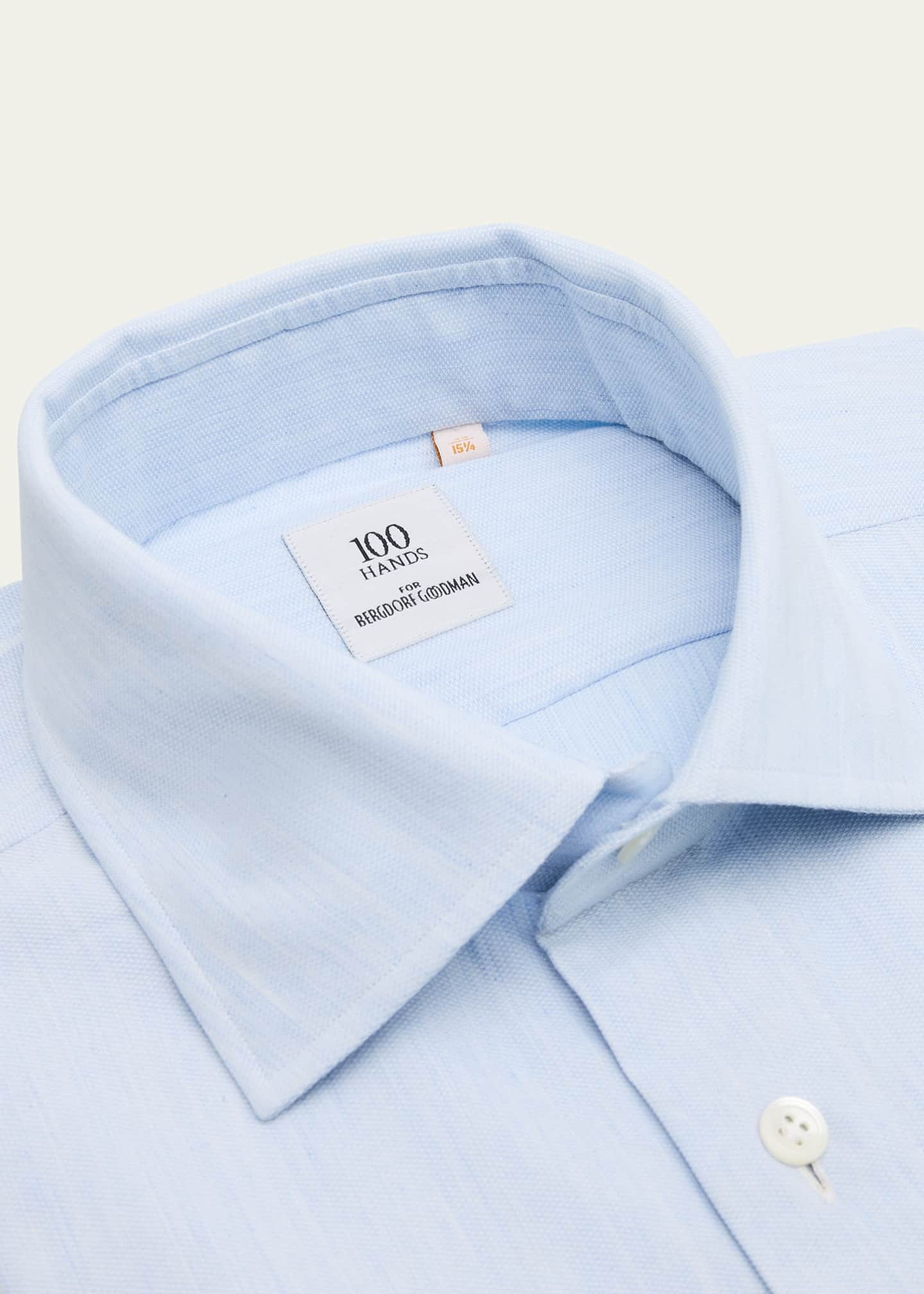 mens 100 cotton dress shirts MANGO MAN - Striped slim-fit 100% cotton dress shirt sky blue