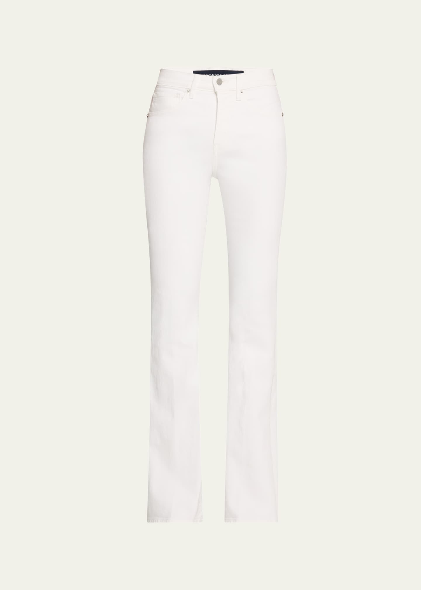 Veronica Beard Beverly High-Rise Skinny Flare Jeans Image 1 of 5