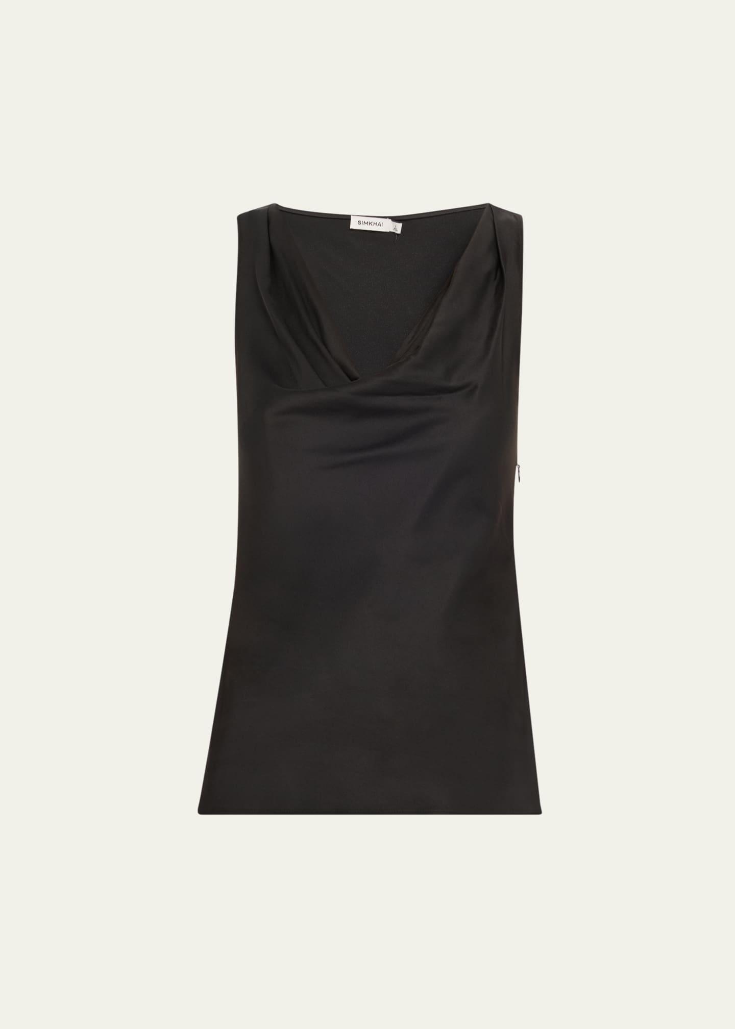 SIMKHAI Nubia Draped Top Image 1 of 5